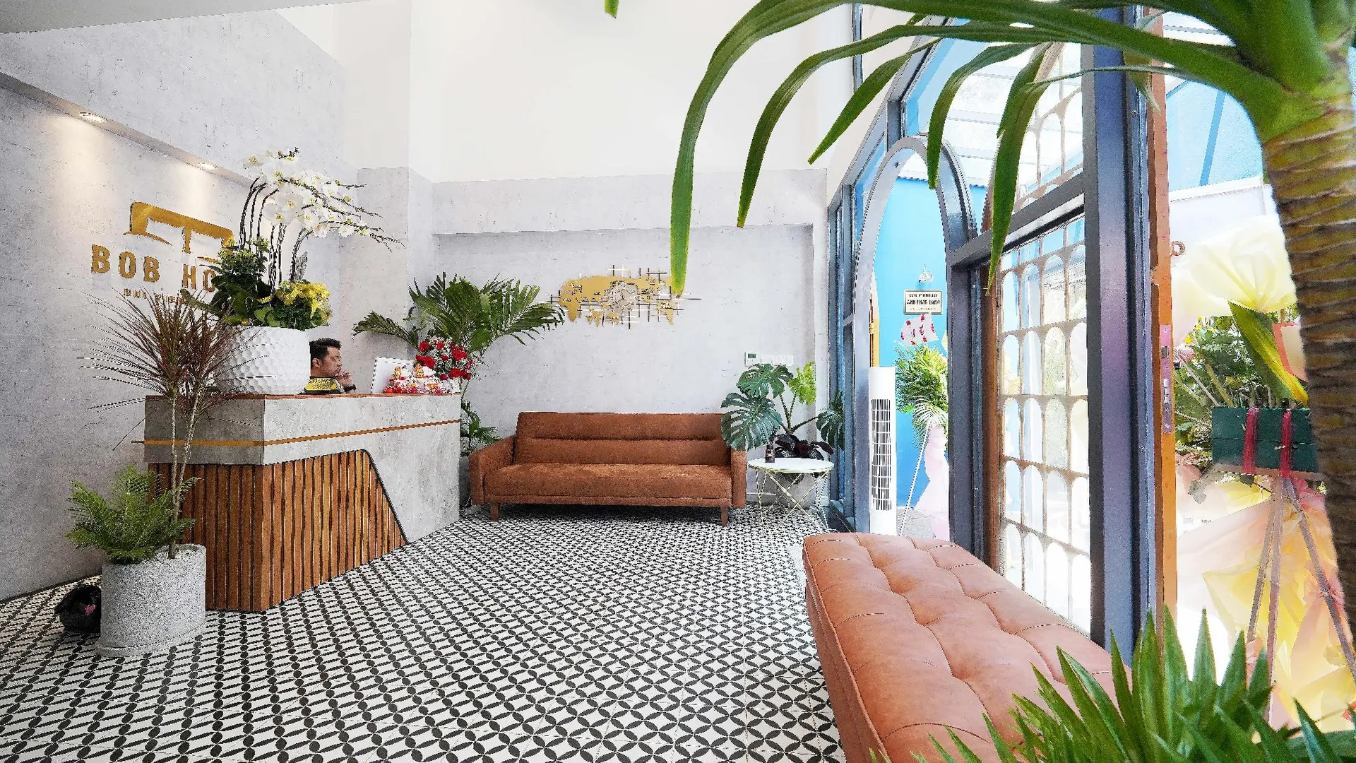 호치민 BOB호텔 - 부이 비엔 3성급 호텔 전망