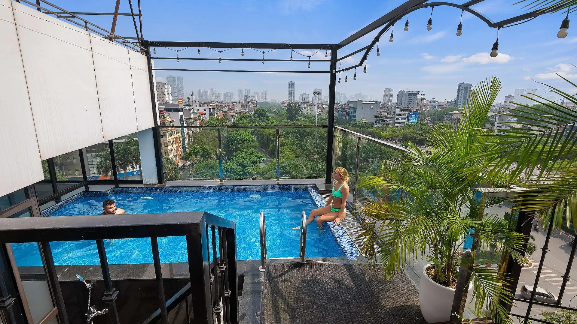 하노이 22랜드 레지던스 호텔 앤 스파 하노이 4성급 호텔 로비