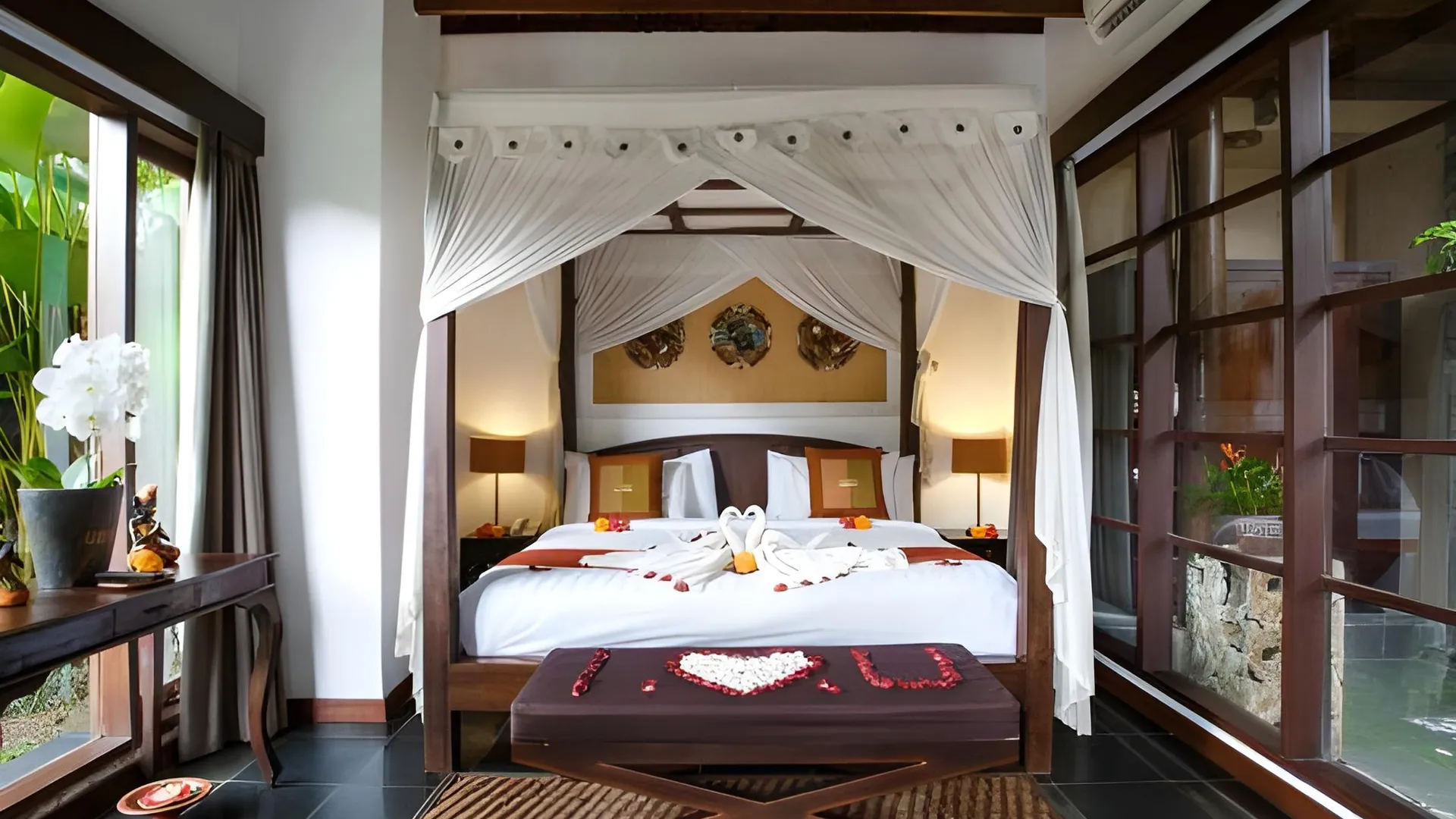 발리 우붓 라야 빌라 4성급 호텔 스위트룸