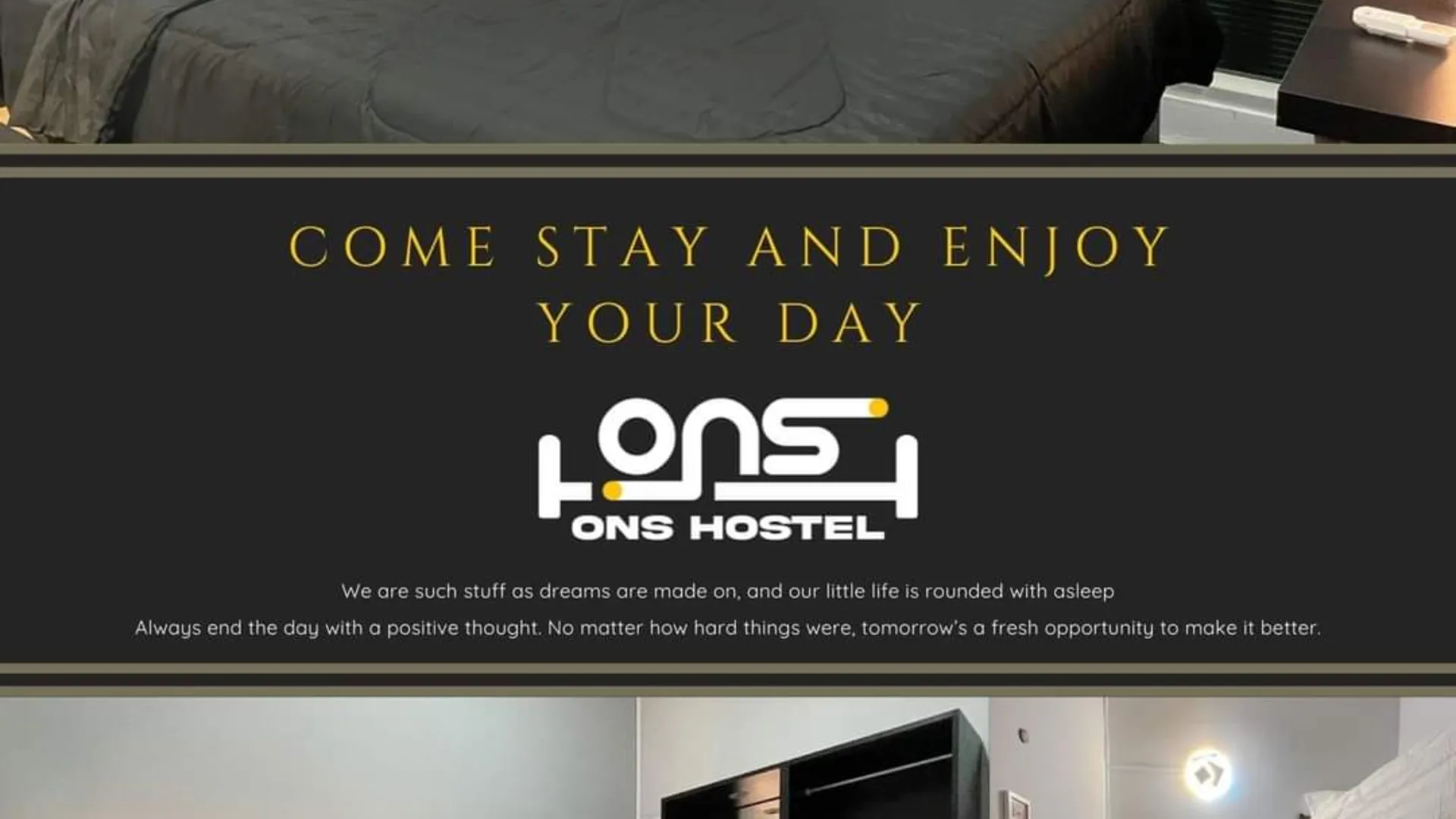 스리 아만 ONS Hostel 호텔 객실