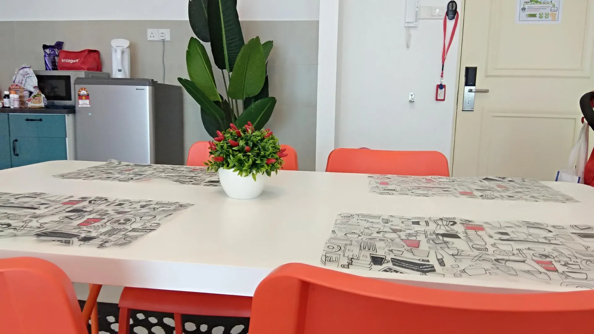 말라카 말라카 시내의 아파트먼트 (64m², 침실 1개, 프라이빗 욕실 1개) 5성급 싱글룸 부대시설