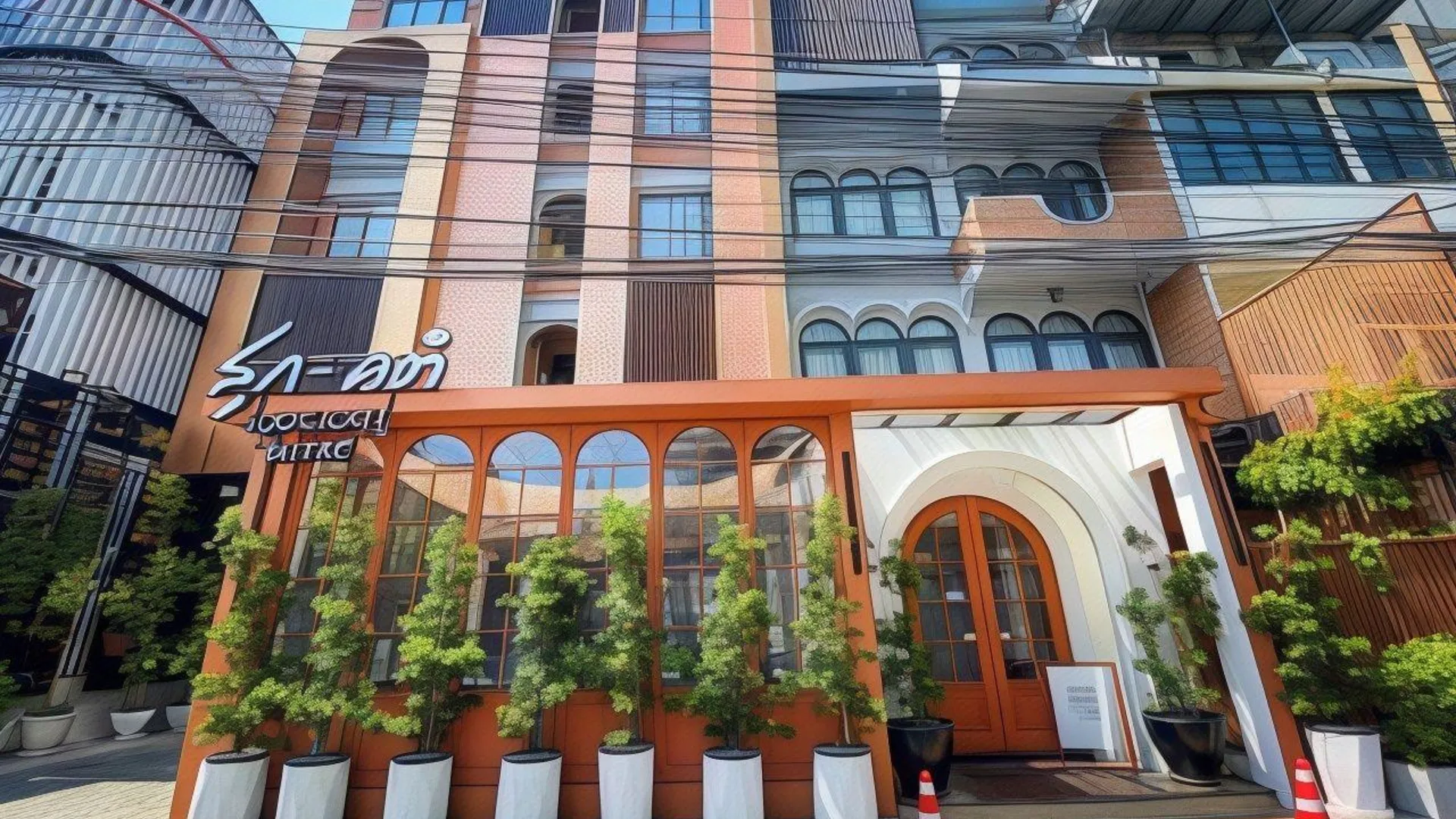 방콕 SO 젠 호텔 실롬 방콕 3성급 호텔 수영장