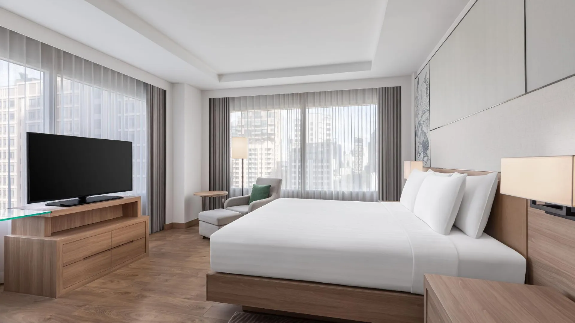 방콕 코트야드 바이 메리어트 방콕 4성급 호텔 전망