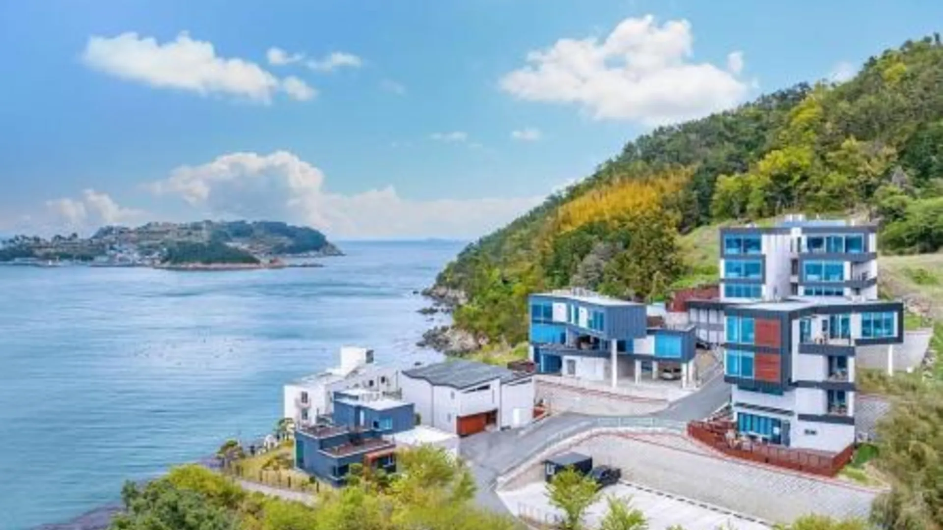 거제 생각속의 집 펜션 장목점 3성급 게스트하우스 수영장