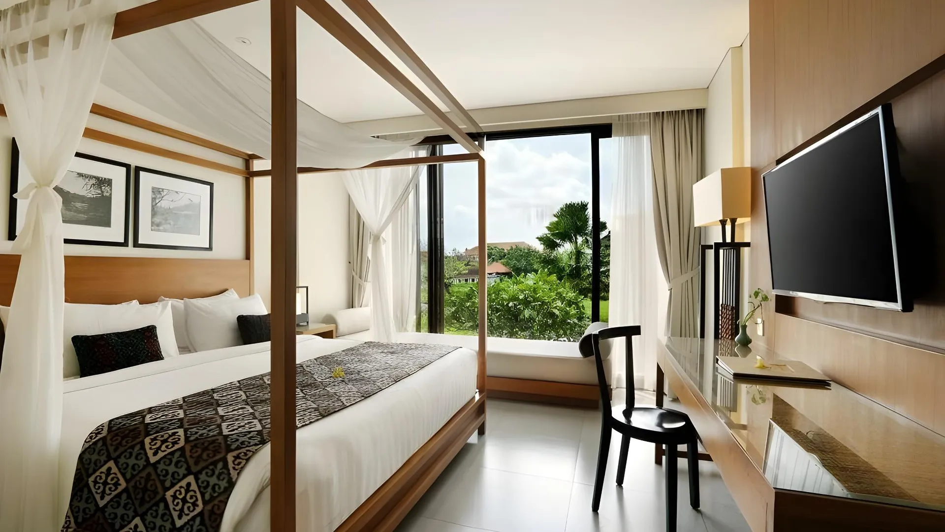 발리 플라타란 우붓 호텔 앤 스파 5성급 호텔 전망