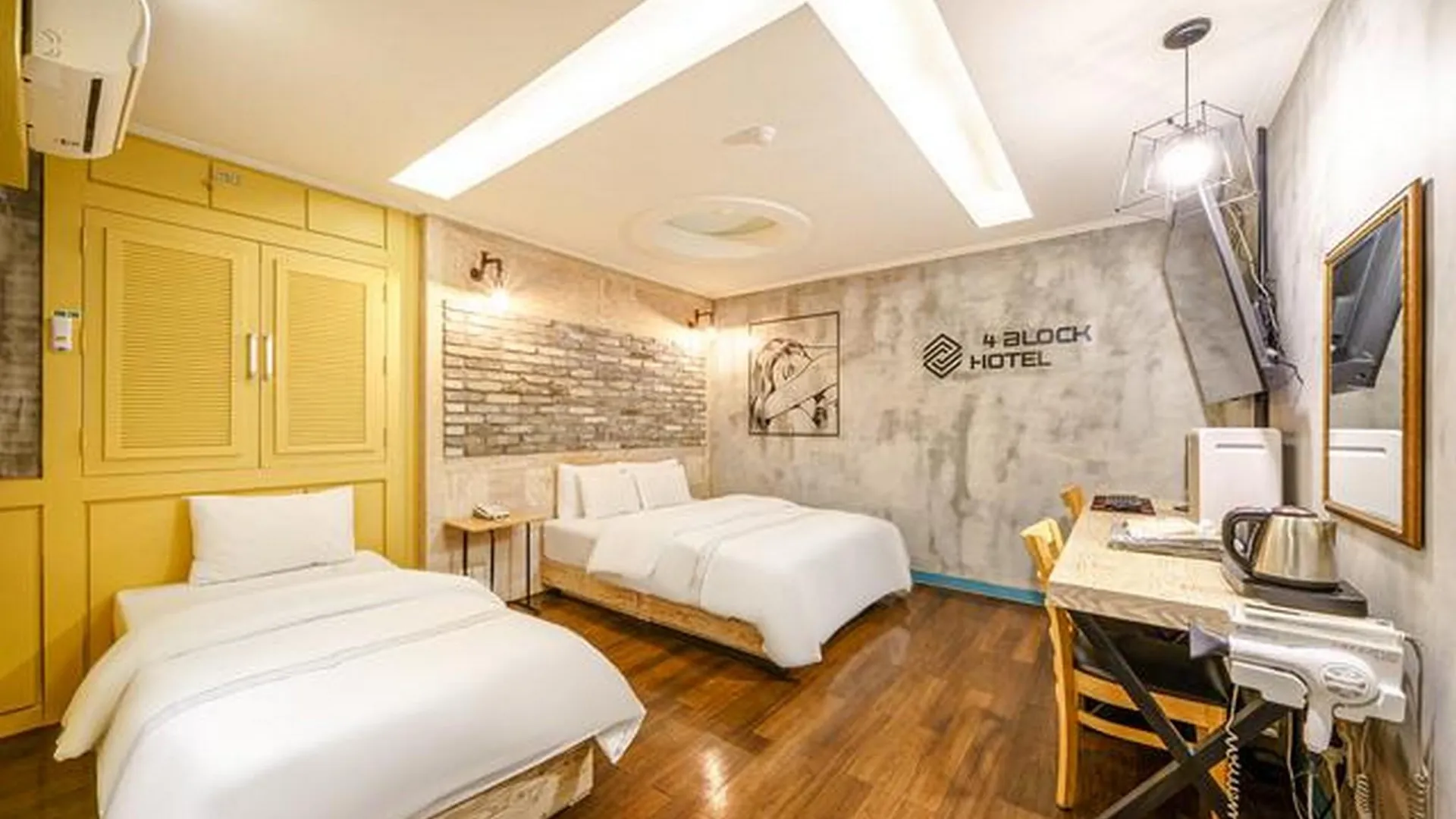 수원 수원시청역 블럭 24 호텔 객실