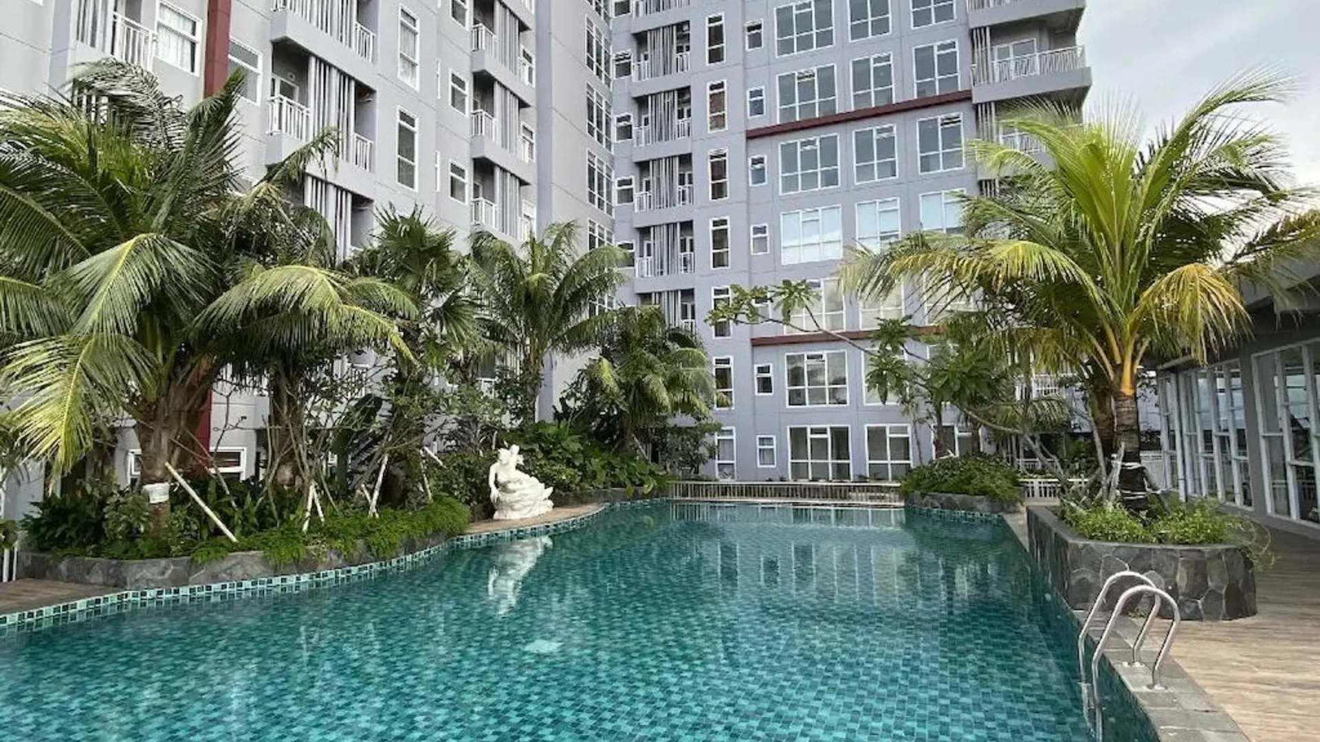 마카사르 마카사르 시티 센터의 아파트먼트 (24m², 침실 1개, 프라이빗 욕실 1개) 4성급 싱글룸 로비