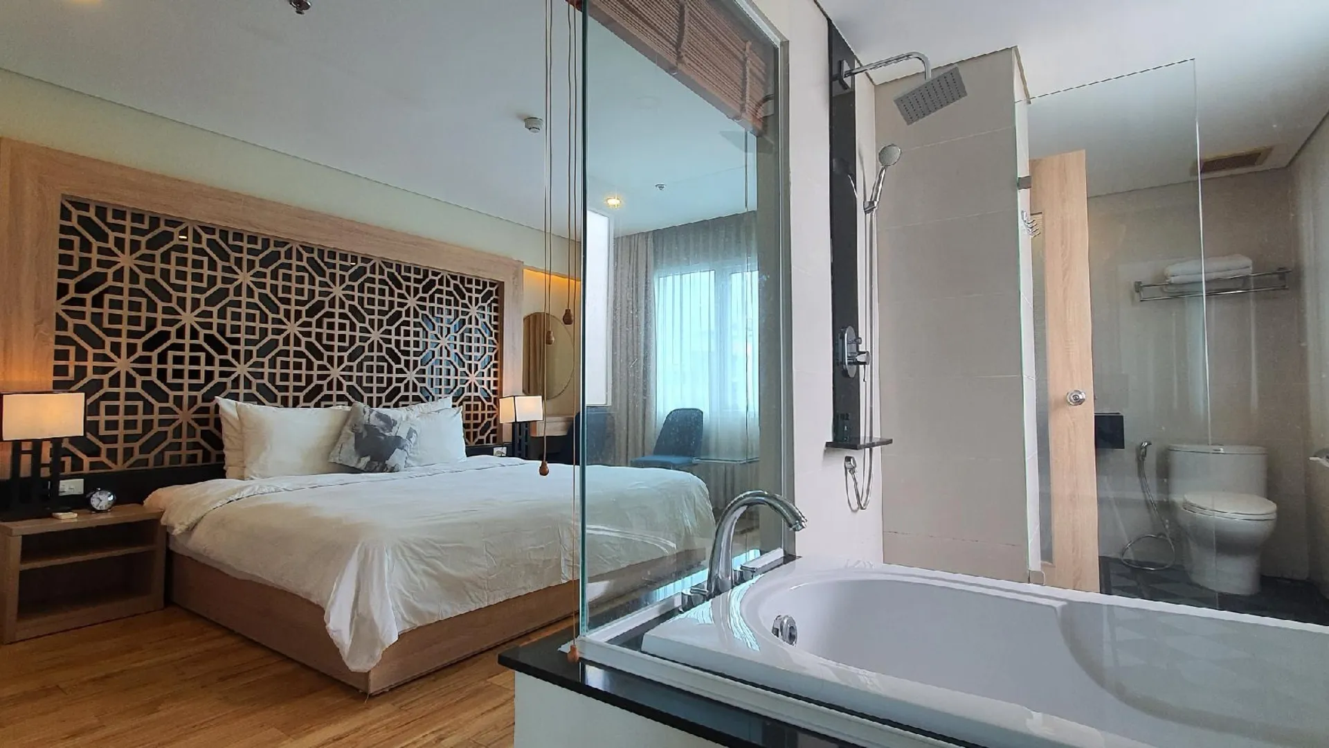 호치민 제미니 사이공 럭셔리 1성급 호텔 객실