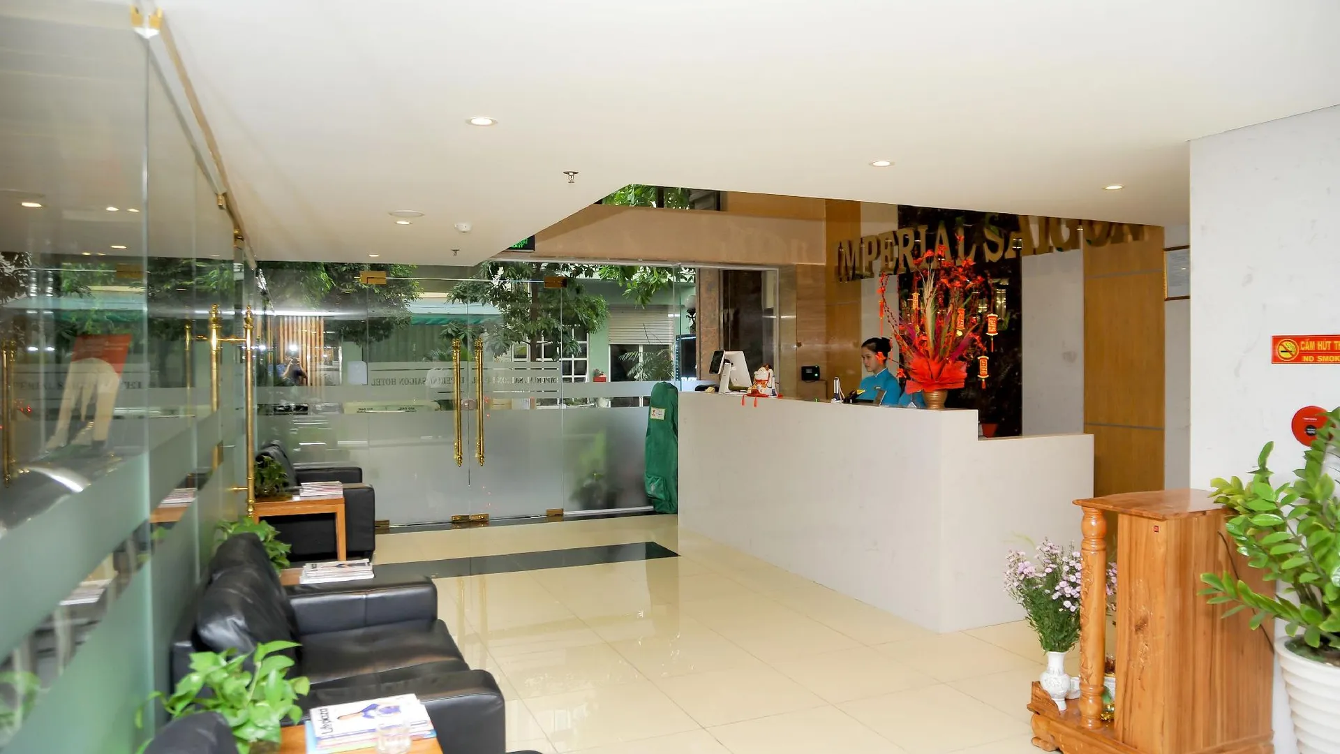 호치민 임페리얼 사이공 호텔 3성급 호텔 외관