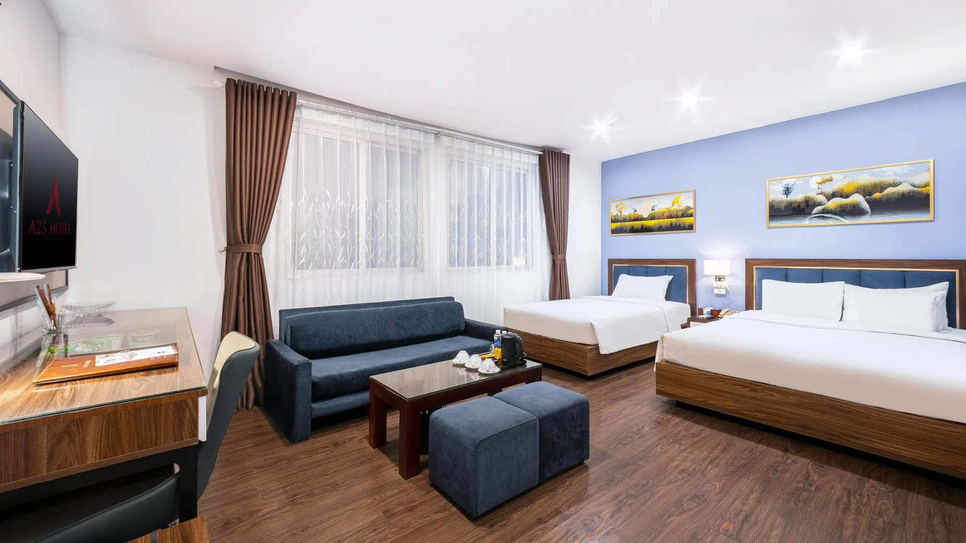 하노이 A25 호텔 - 12 응오 시 리엔 3성급 호텔 스위트룸