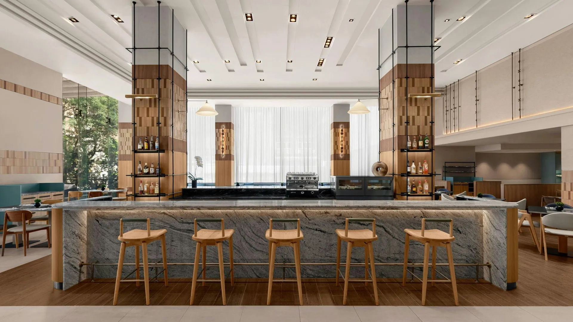 방콕 코트야드 바이 메리어트 방콕 4성급 호텔 로비