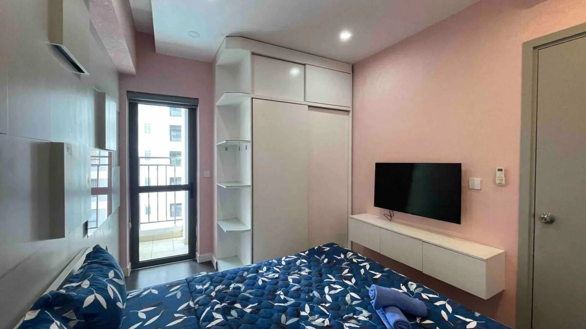 호치민 4군의 아파트먼트 (95m², 침실 3개, 프라이빗 욕실 2개) 3성급 싱글룸 객실