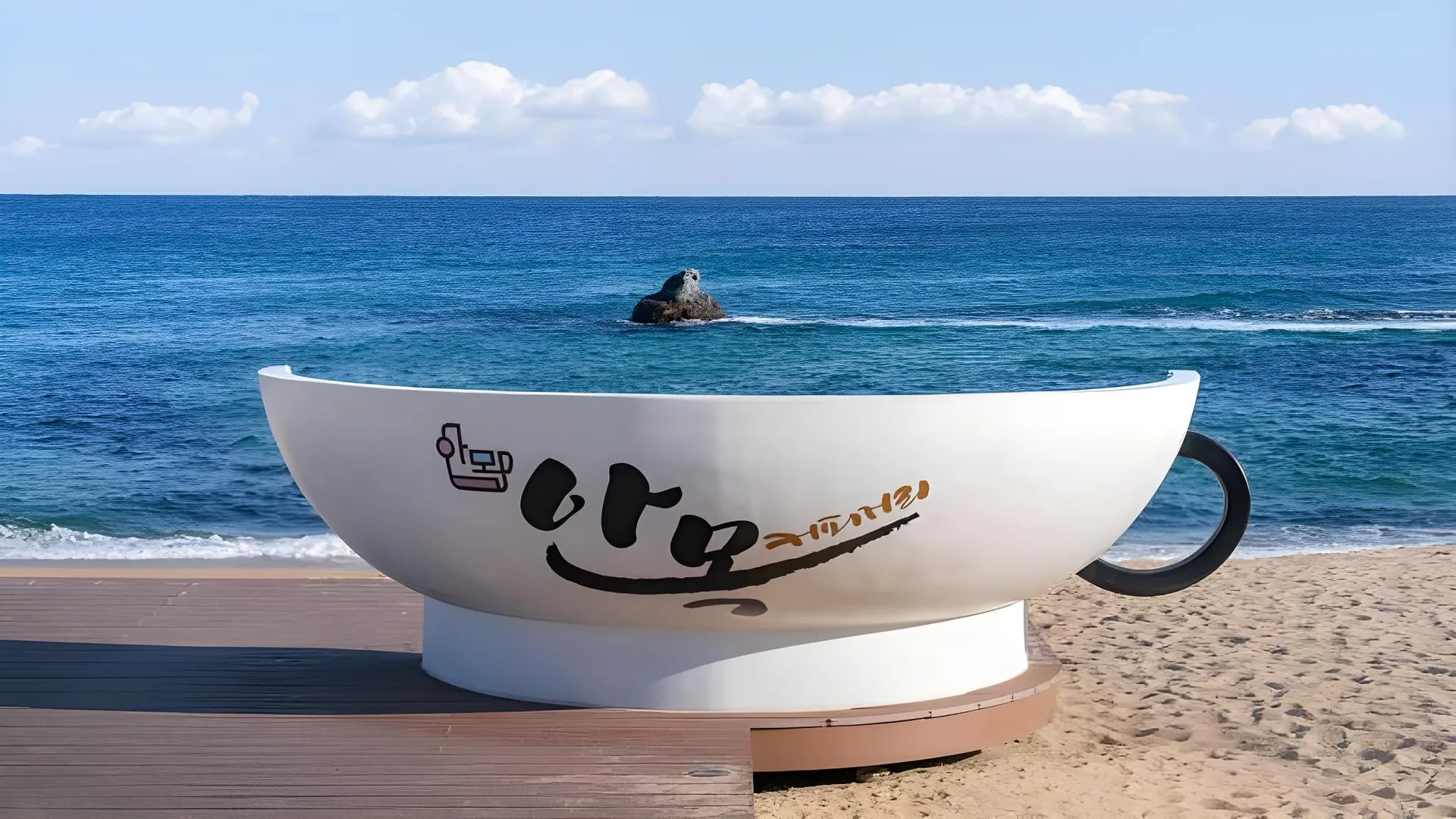 강릉 레이벨류 펜션 2성급 게스트하우스 전망