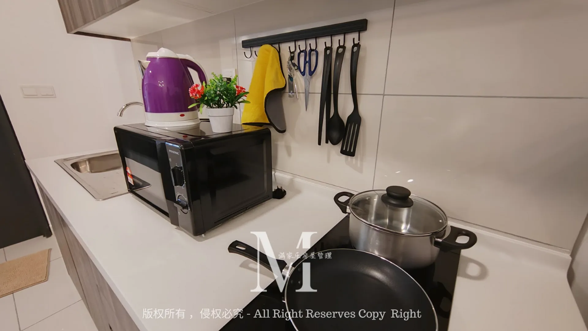 샤알람 세티아 알람의 아파트먼트 (502m², 침실 1개, 프라이빗 욕실 1개) 3성급 싱글룸 레스토랑