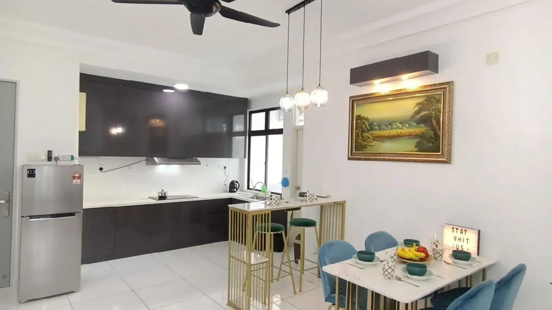 조호바루 / 조호르바루 탐포이의 프라이빗 하우스 (130m², 침실 3개, 프라이빗 욕실 2개) 3성급 싱글룸 수영장