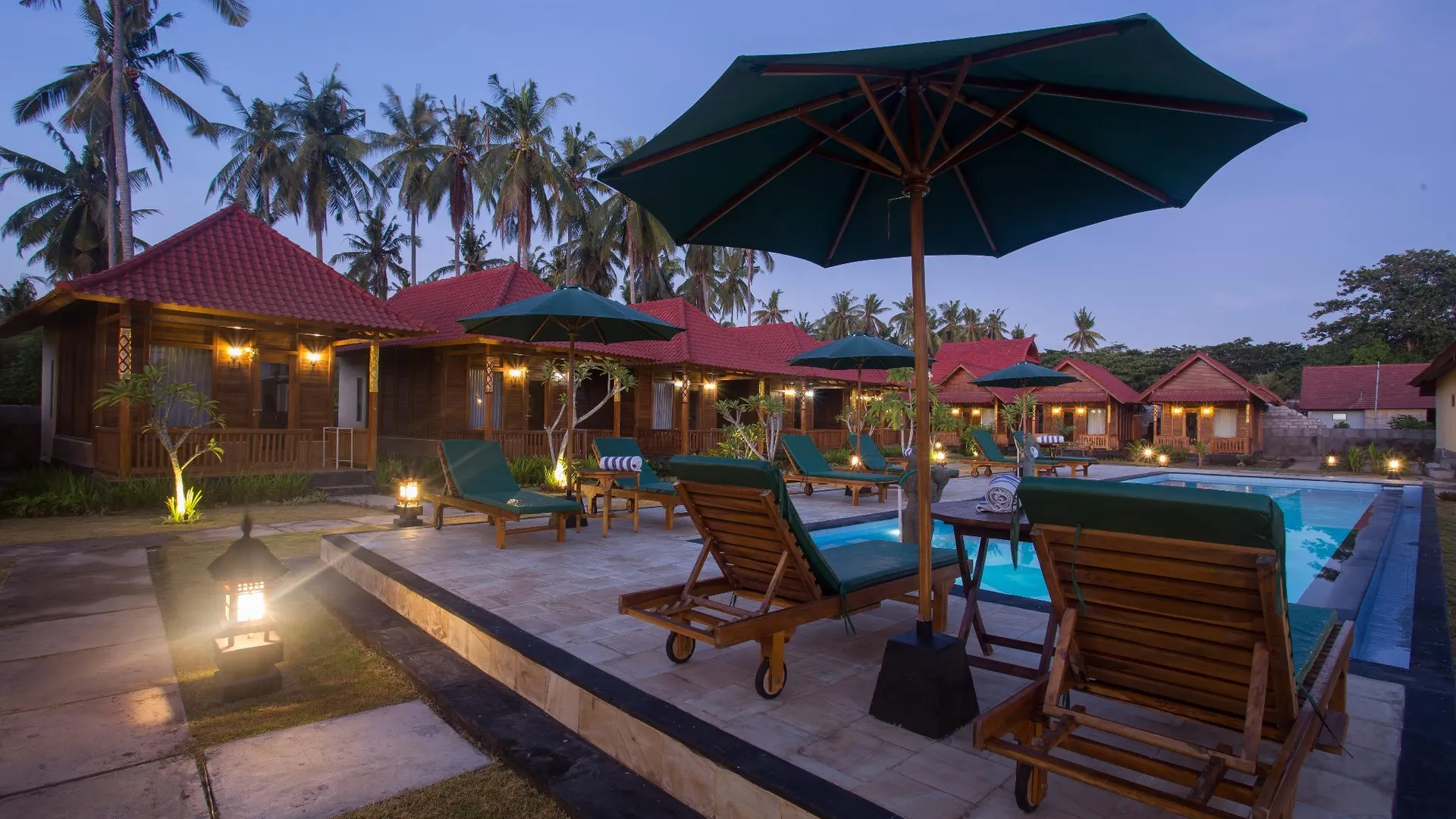 발리 리제트 빌라 비치 앤 레스토랑 호텔 외관