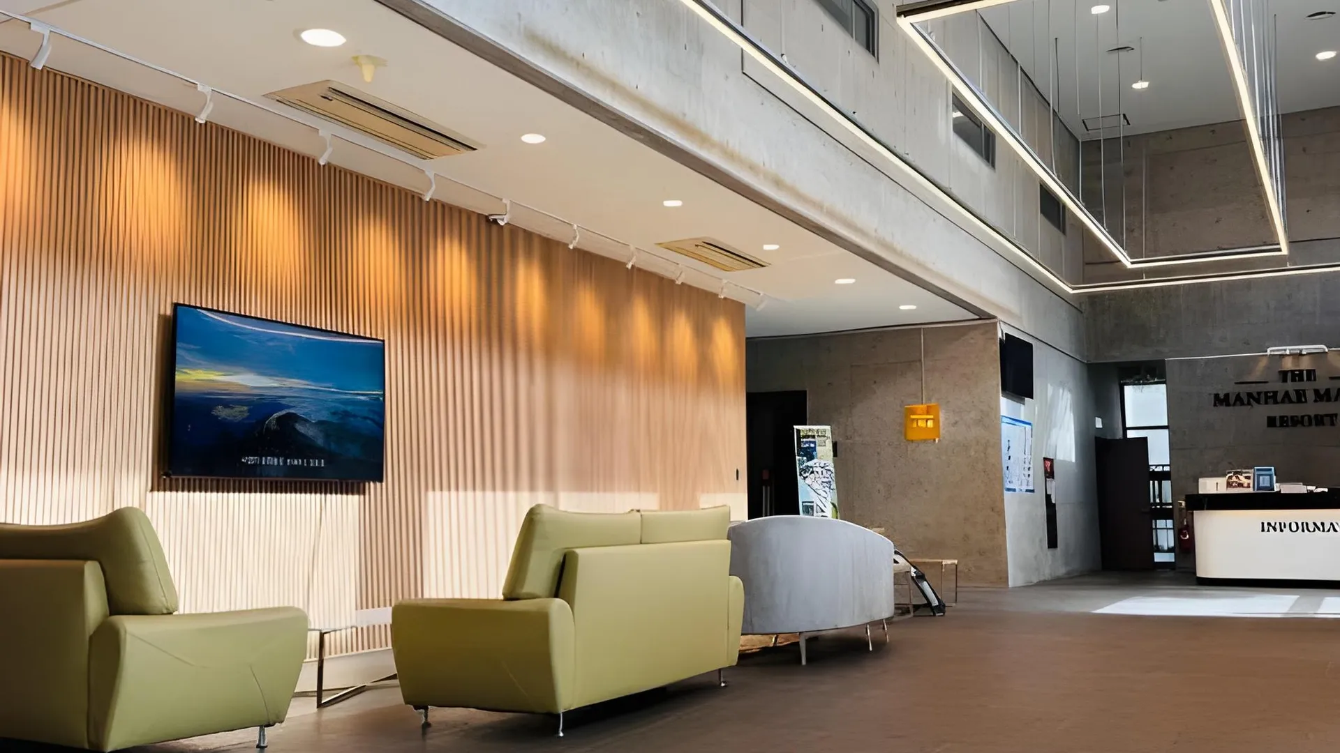 인제 만해 마을 1성급 호텔 로비