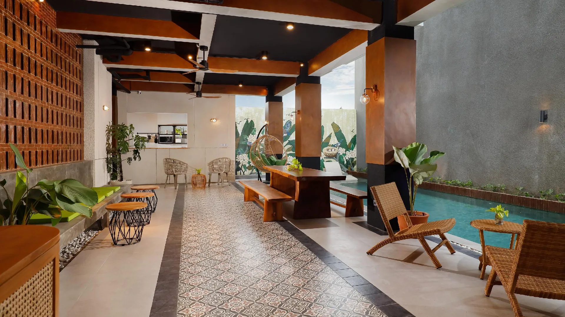 발리 사랑 컴포트 1성급 호텔 외관