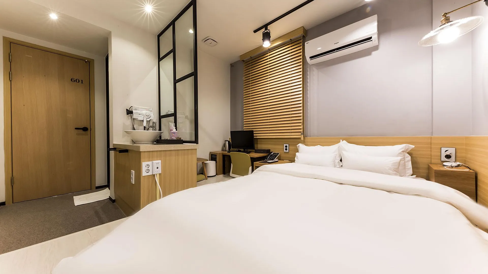 서울 동대문의 아파트먼트 (15m², 침실 1개, 프라이빗 욕실 1개) 3성급 게스트하우스 전망