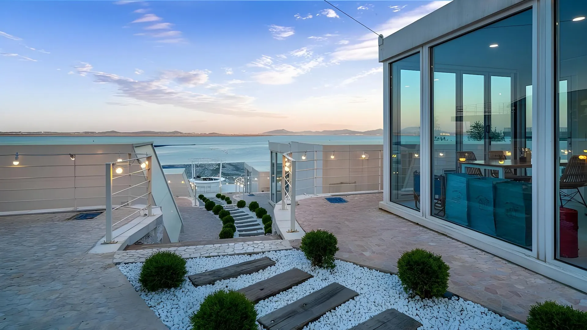 당진 서해 서해랑83 카라반&풀빌라 펜션 2성급 게스트하우스 로비