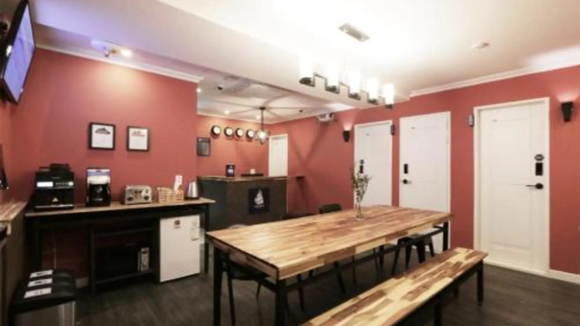 전주 블루보트 호스텔 전주 2성급 호텔 레스토랑