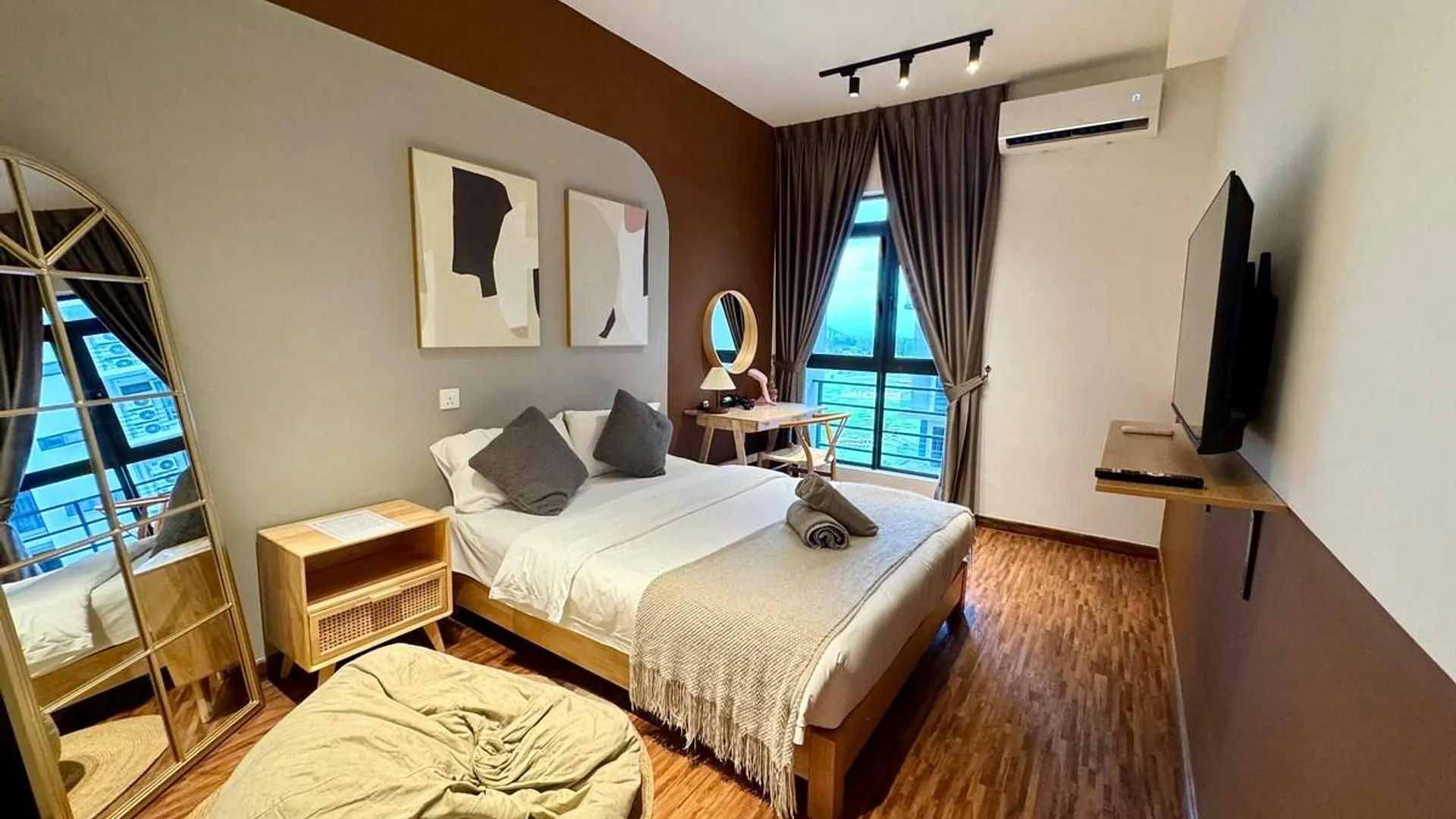 코타키나발루 크파얀의 프라이빗 하우스 (m², 침실 1개, 프라이빗 욕실 1개) 3성급 게스트하우스 객실