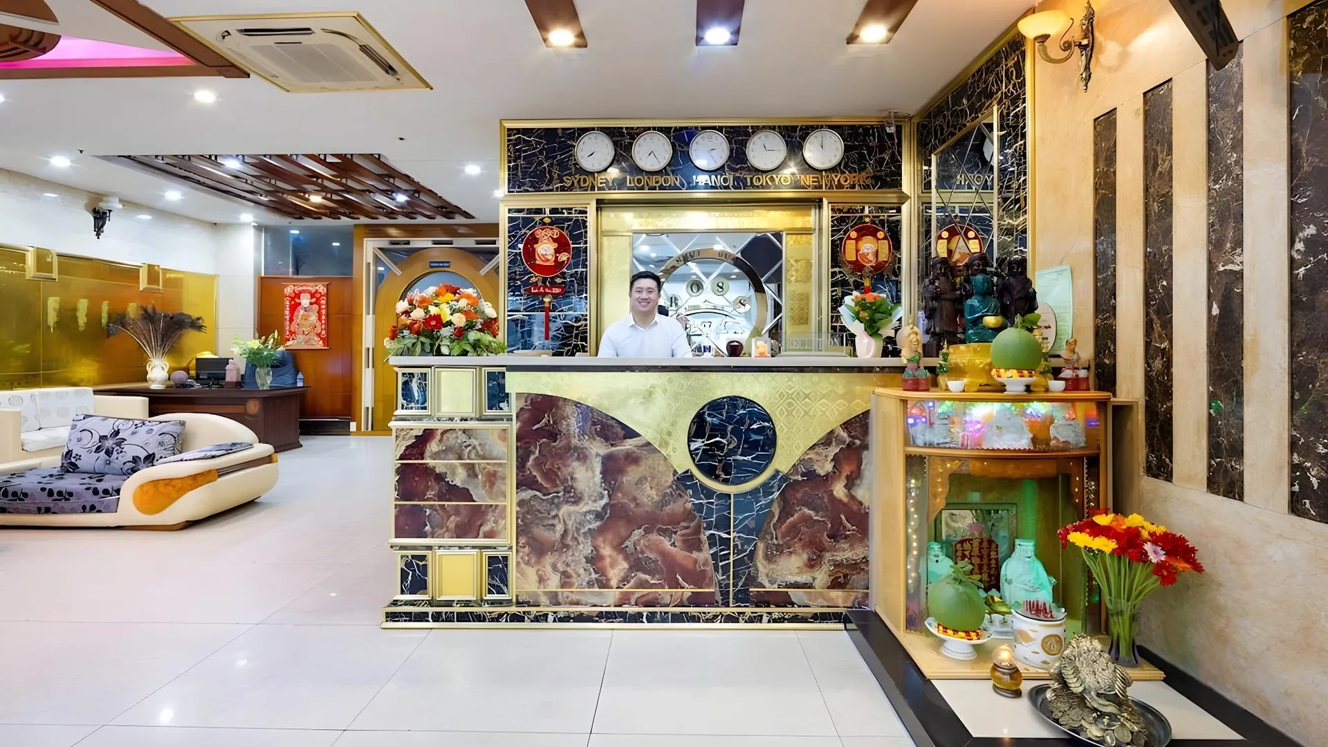 호치민 보스 팰리스 호텔 3성급 호텔 전망