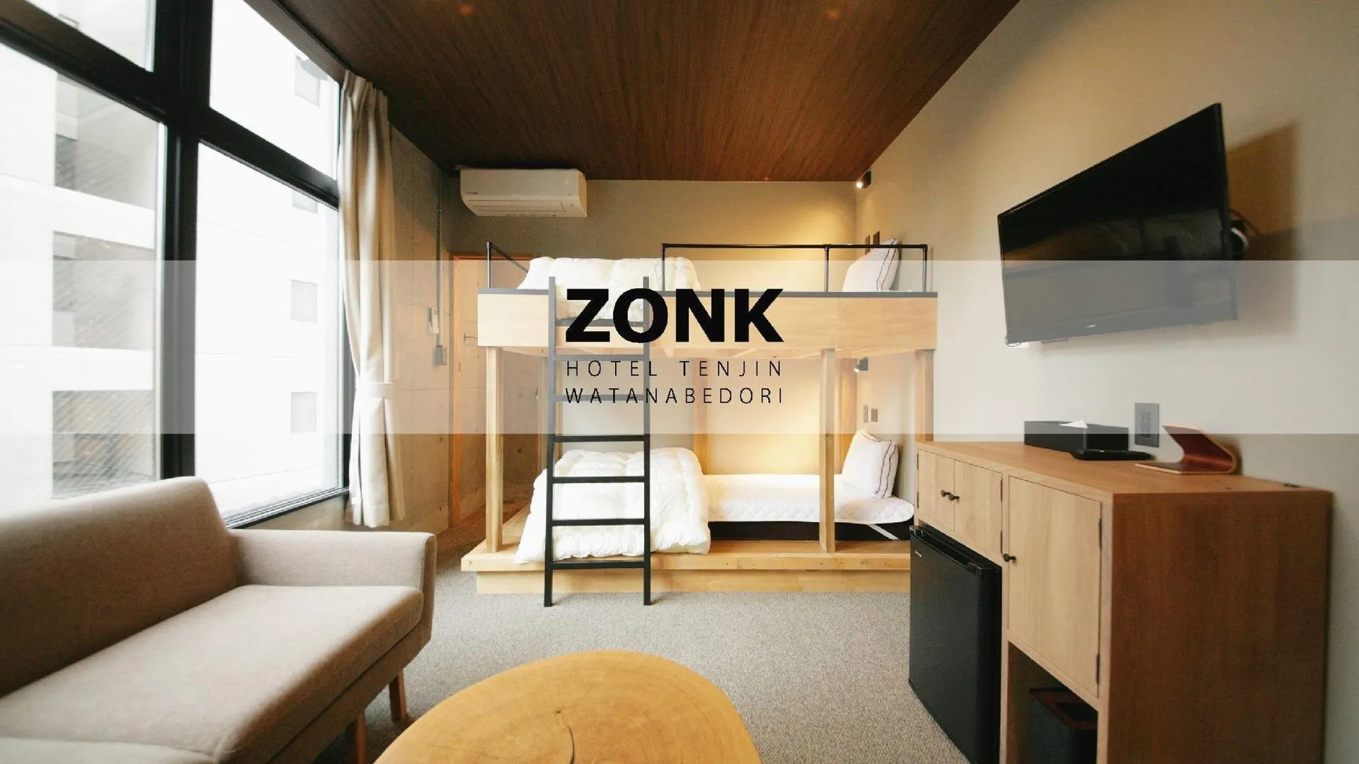 후쿠오카 Zonk Hotel Tenjin-Watanabedori 2성급 호텔 스위트룸