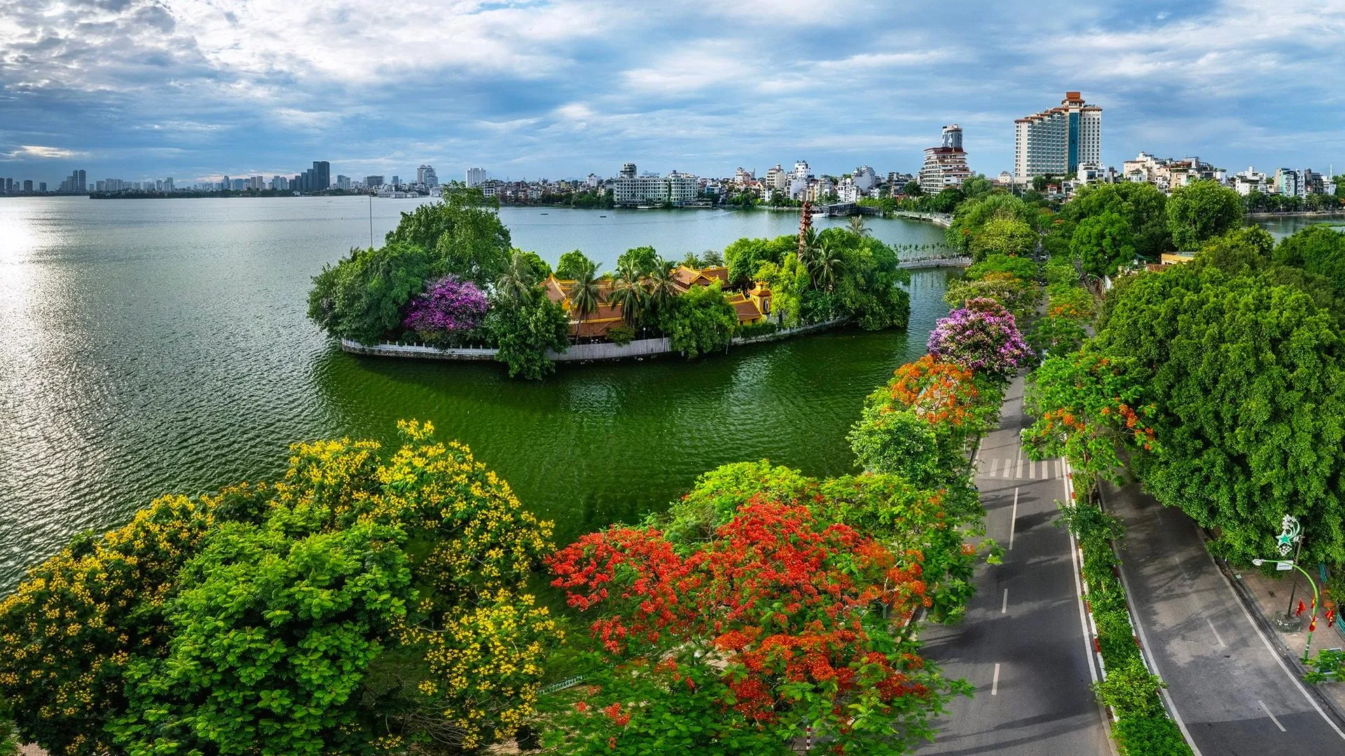 하노이 돔스 레지던스 앤 호텔 하노이 4성급 호텔 전망