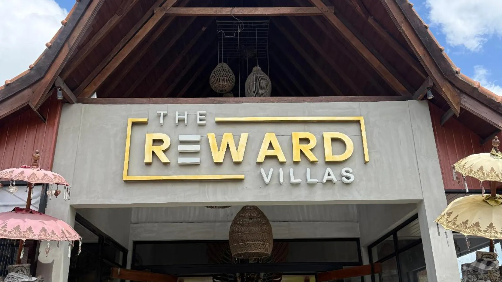 발리 스미냑의 빌라 (80m², 침실 1개, 프라이빗 욕실 1개) 5성급 호텔 전망