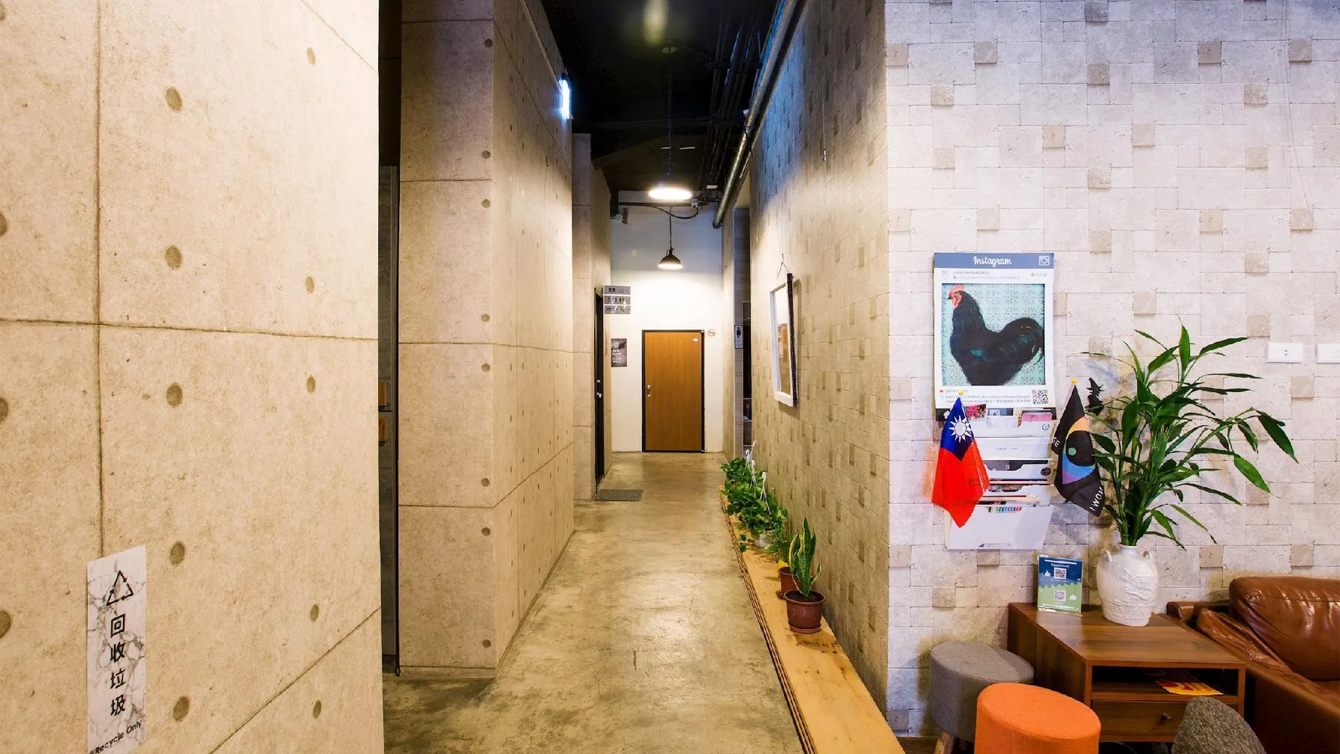 타이베이 럭키 원 호스텔 2성급 호텔 레스토랑