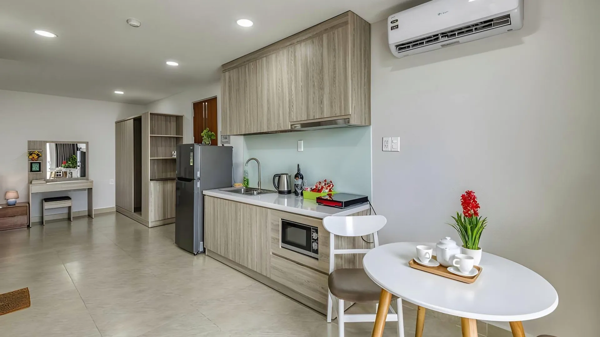 호치민 체리 호텔 앤 아파트먼트 4성급 호텔 외관