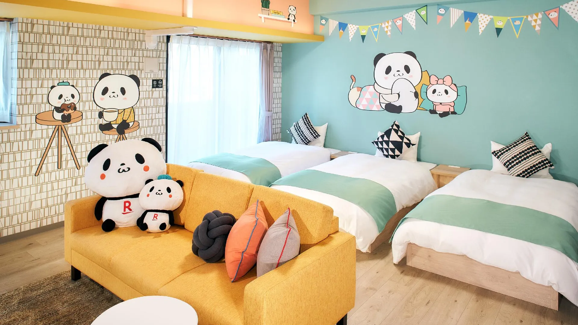 후쿠오카 라쿠텐 스테이 후쿠오카 야쿠인 4성급 게스트하우스 스위트룸