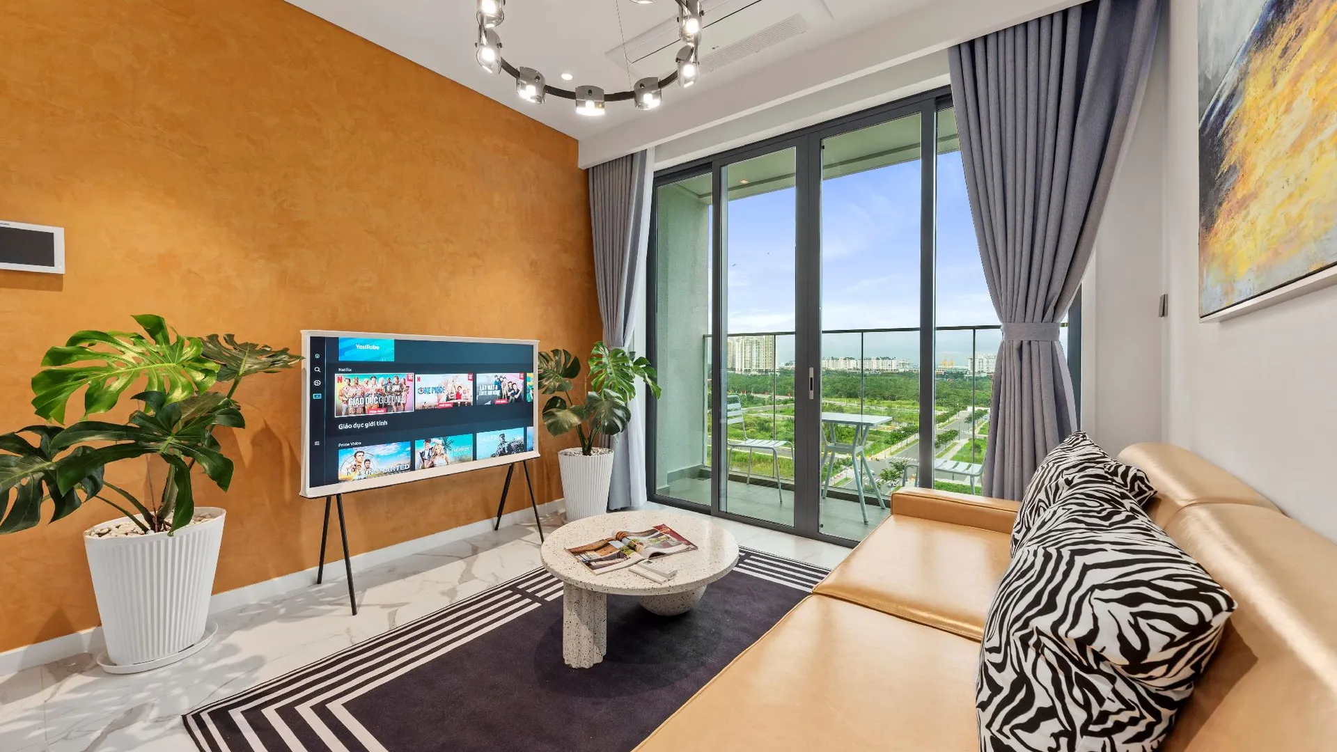 호치민 1군의 프라이빗 하우스 (100m², 침실 2개, 프라이빗 욕실 2개) 4성급 싱글룸 객실