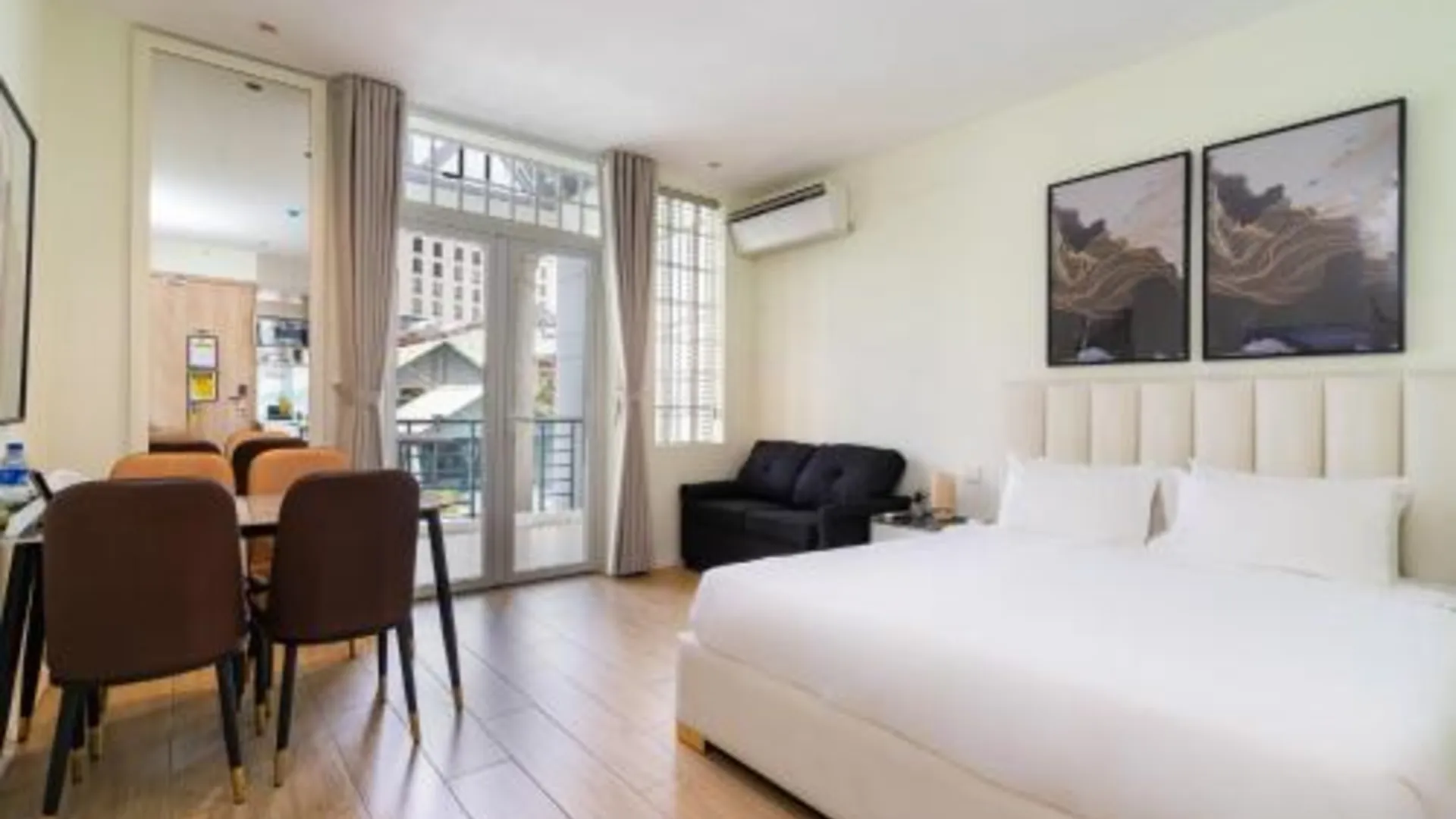 호치민 더 릭스 사이공 센트럴 - 벤탄마켓 근처 5성급 호텔 스위트룸