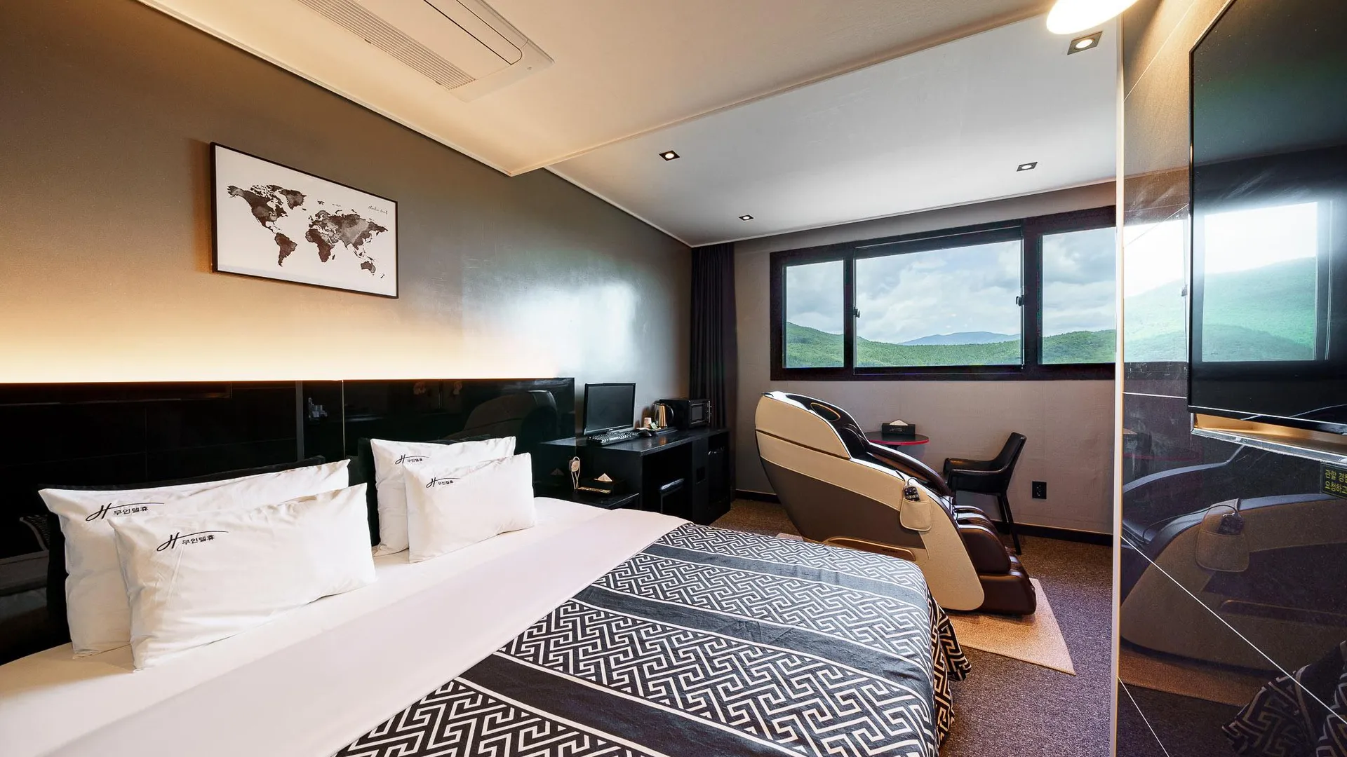 울산 울산 영남알프스 무인텔 휴 1성급 호텔 스위트룸