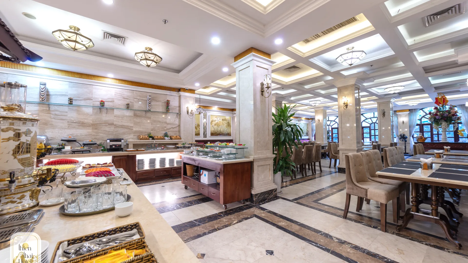 하노이 티엔 타이 호텔 앤 스파 4성급 호텔 로비