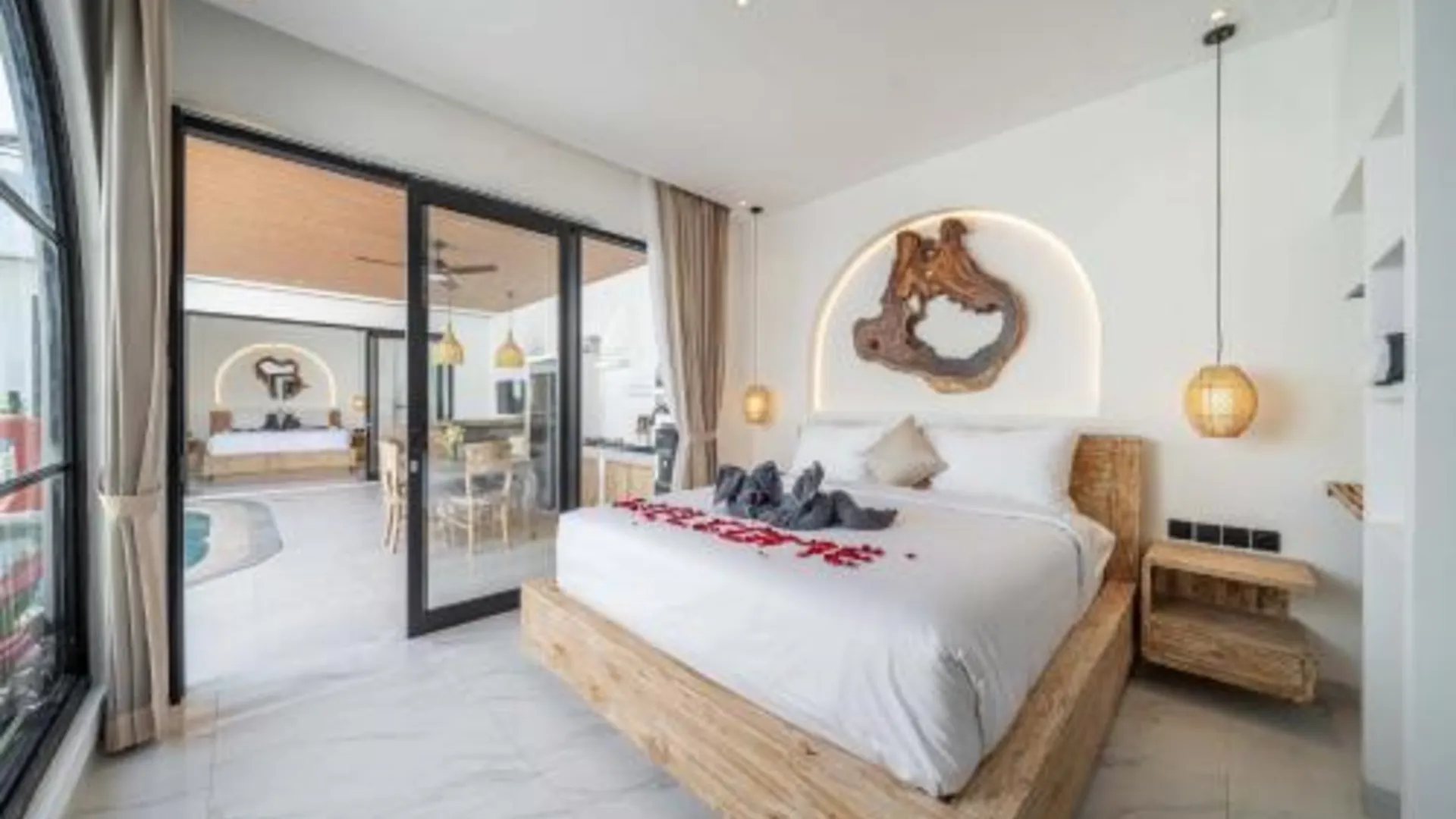 발리 New 2BR Villa Private Pool in Uluwatu - V1 4성급 싱글룸 객실
