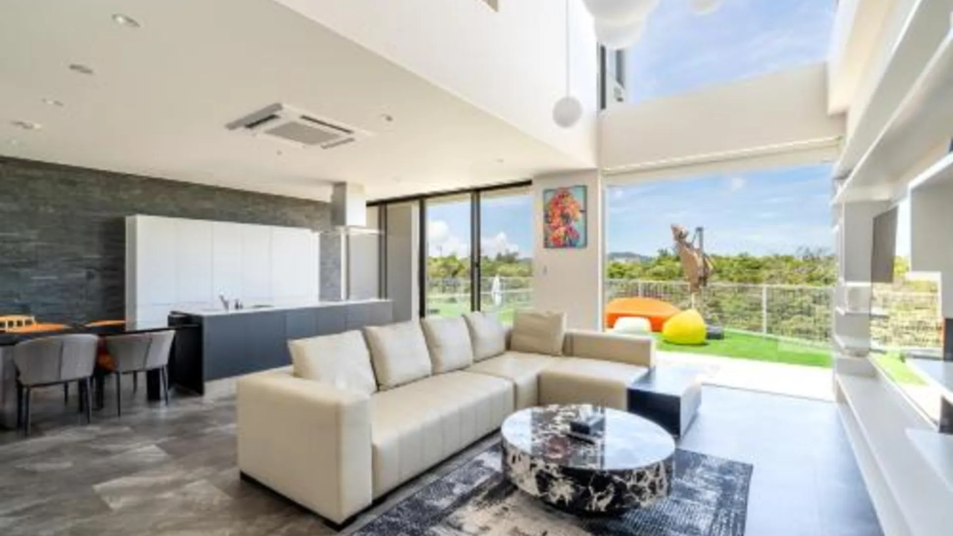 오키나와 본섬 Ocean View Villa  fuchaku okinawa 5성급 게스트하우스 로비