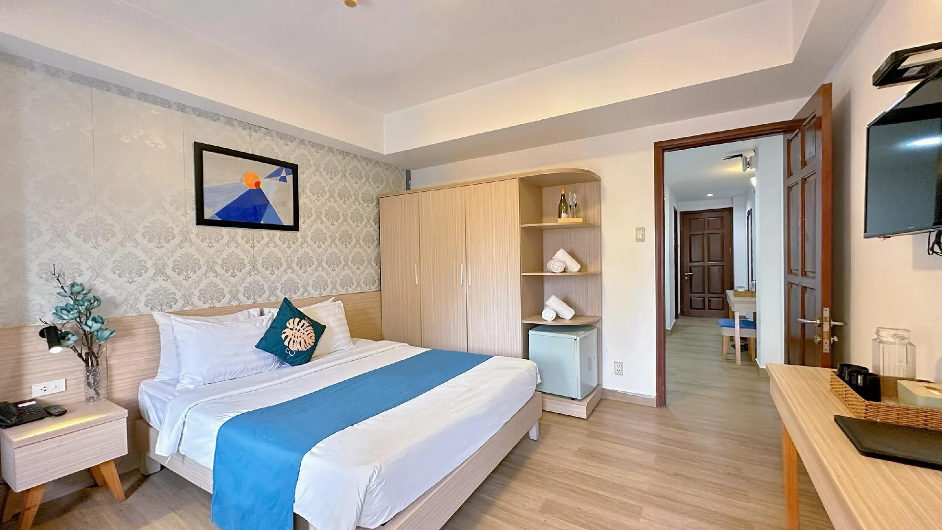 호치민 KT 메라키 부티크 호텔- 부이 비엔 워킹 스트리트 3성급 호텔 전망