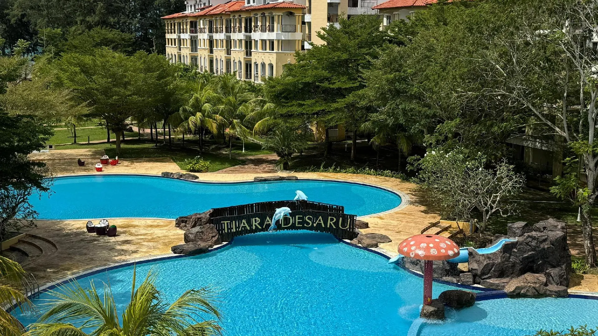 데사루 탄중 발라우의 프라이빗 하우스 (100m², 침실 1개, 프라이빗 욕실 2개) 4성급 게스트하우스 객실