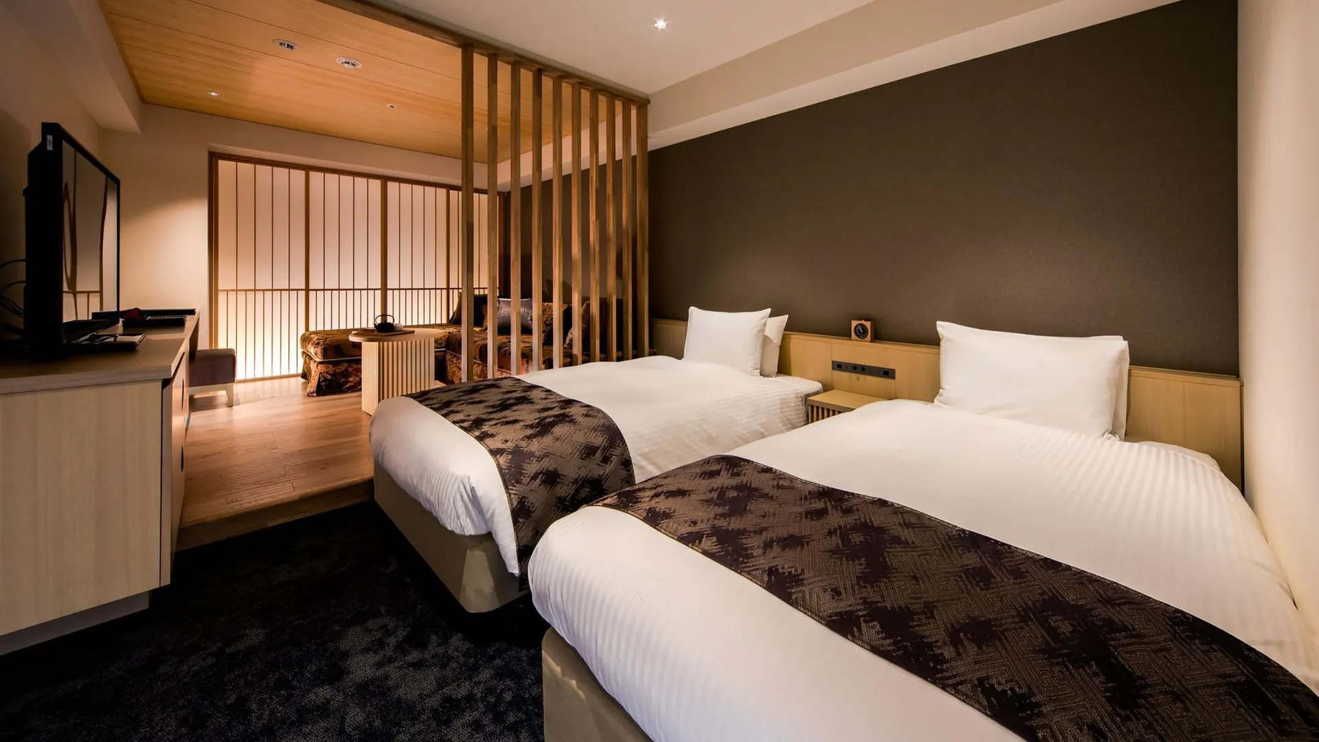 교토 다이와 로이넷 호텔 교토 에키마에 프리미어 4성급 호텔 객실