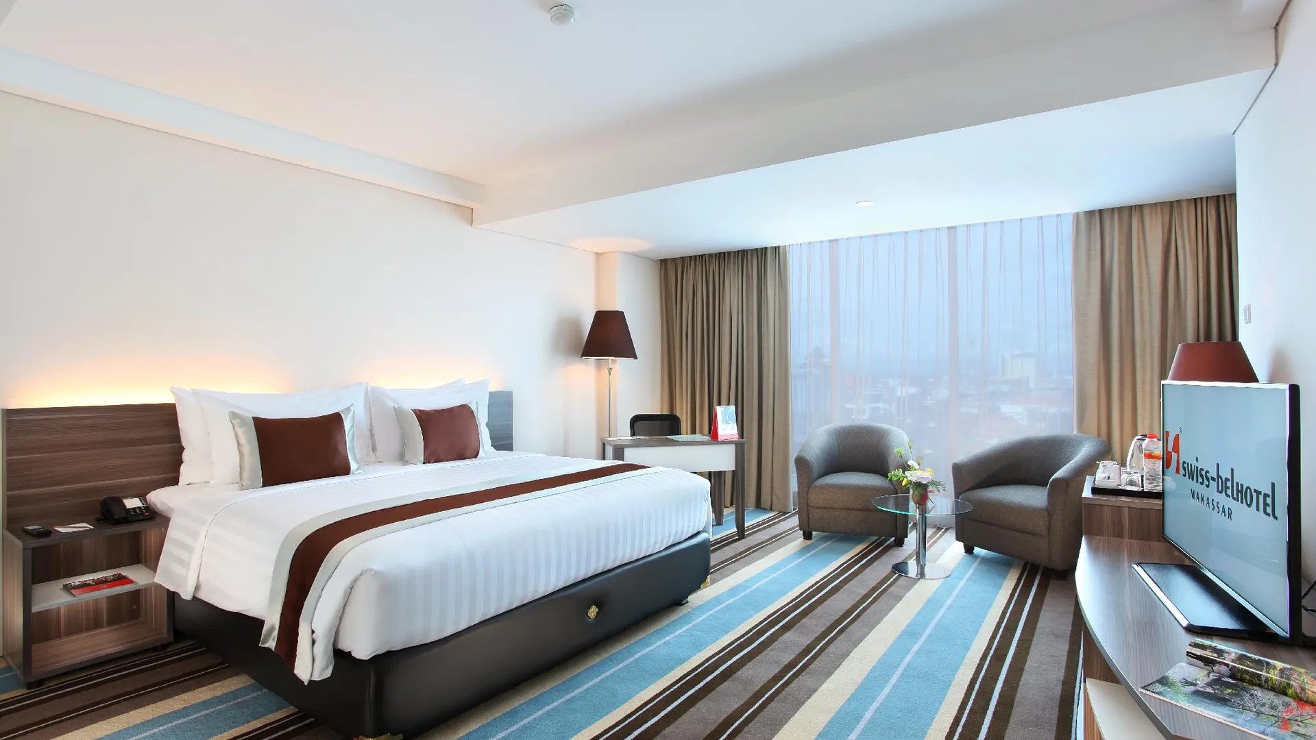 마카사르 스위스-벨호텔 마카사르 4성급 호텔 스위트룸