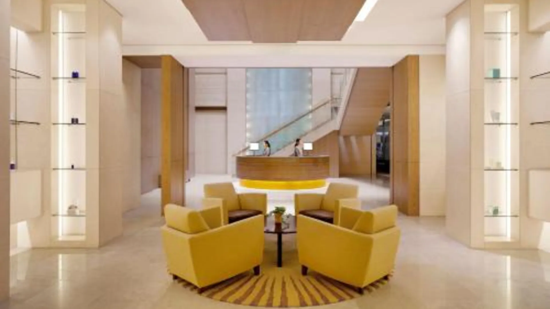 서울 여의도 파크 센터, 서울 - 메리어트 이그제큐티브 아파트먼트 5성급 호텔 수영장