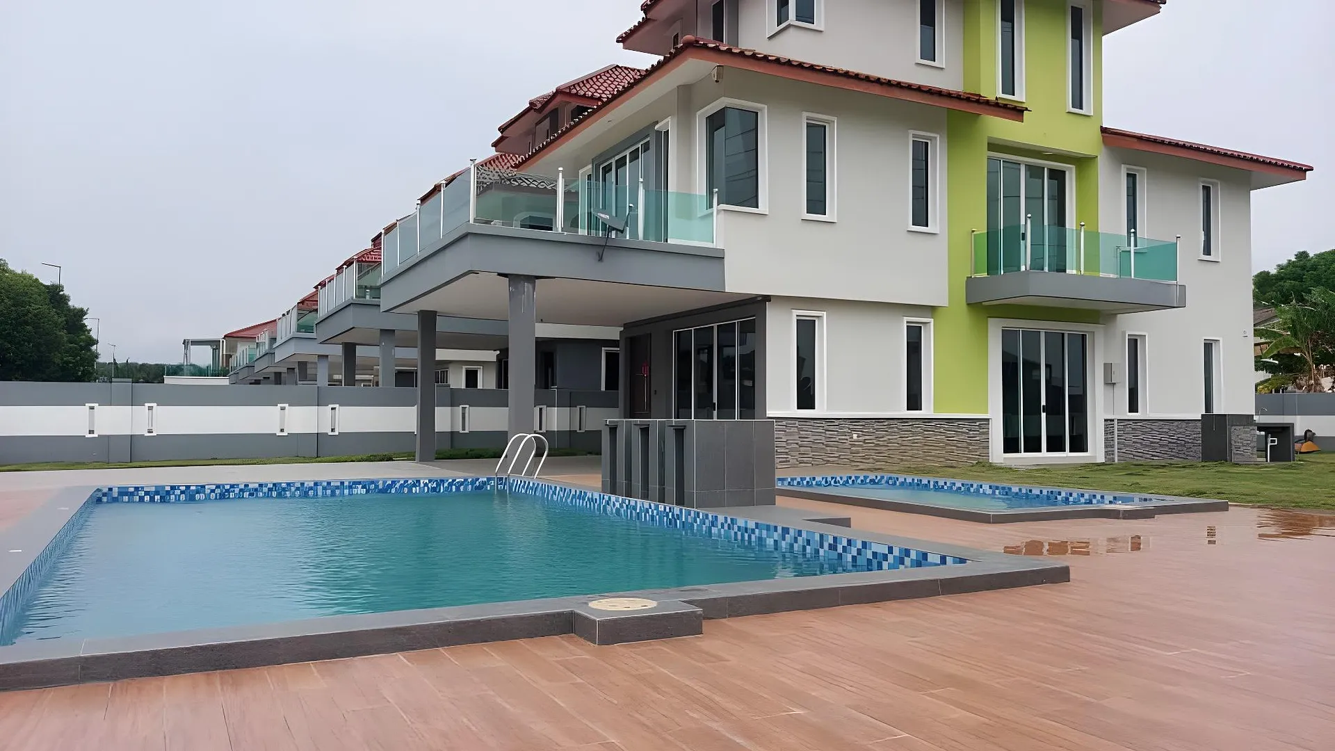 포트 딕슨 타만 투아 바투의 방갈로 (636m², 침실 5개, 프라이빗 욕실 5개) 3성급 싱글룸 객실