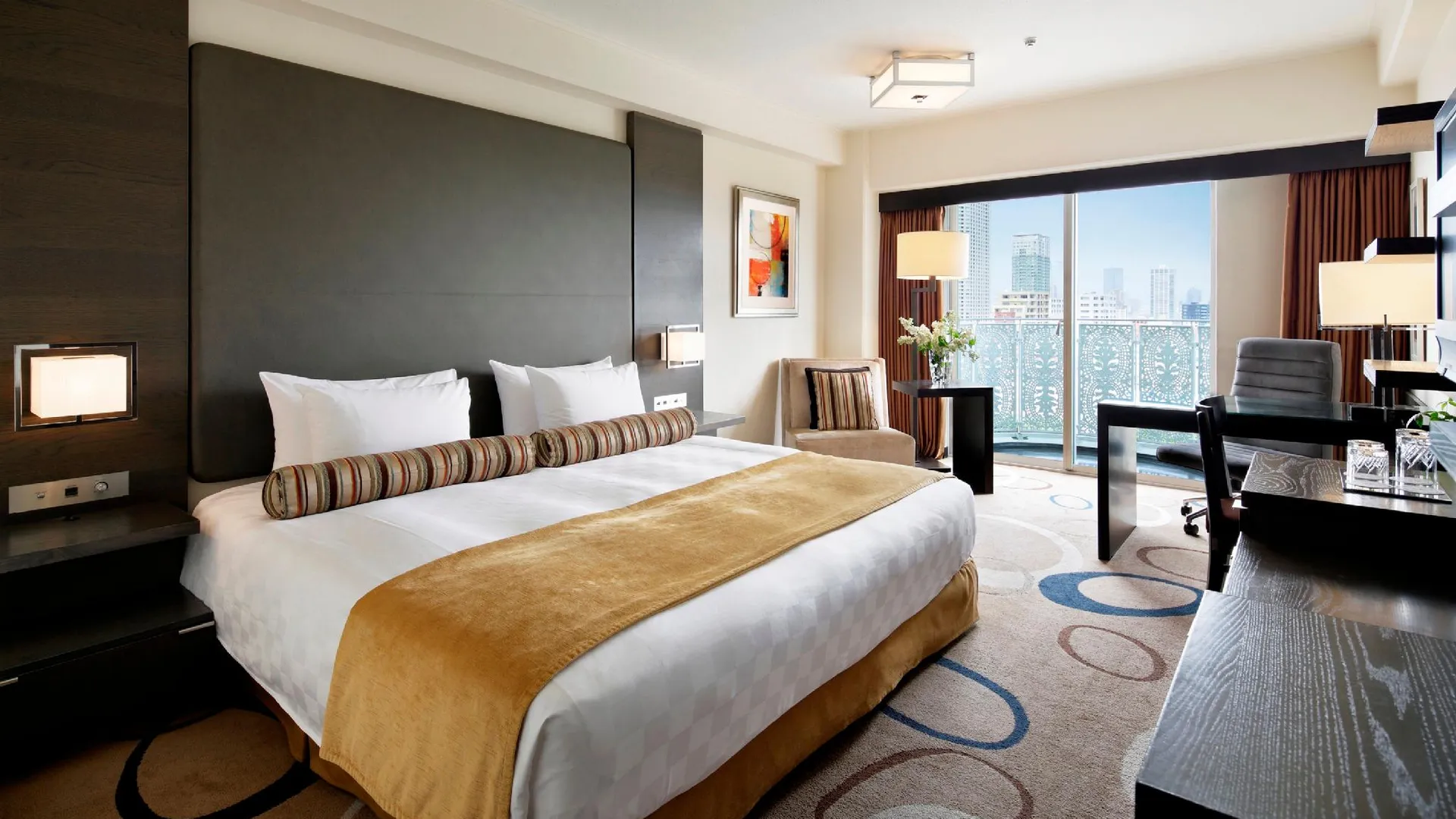 도쿄 / 동경 그랜드 프린스 호텔 신 다카나와 5성급 호텔 전망