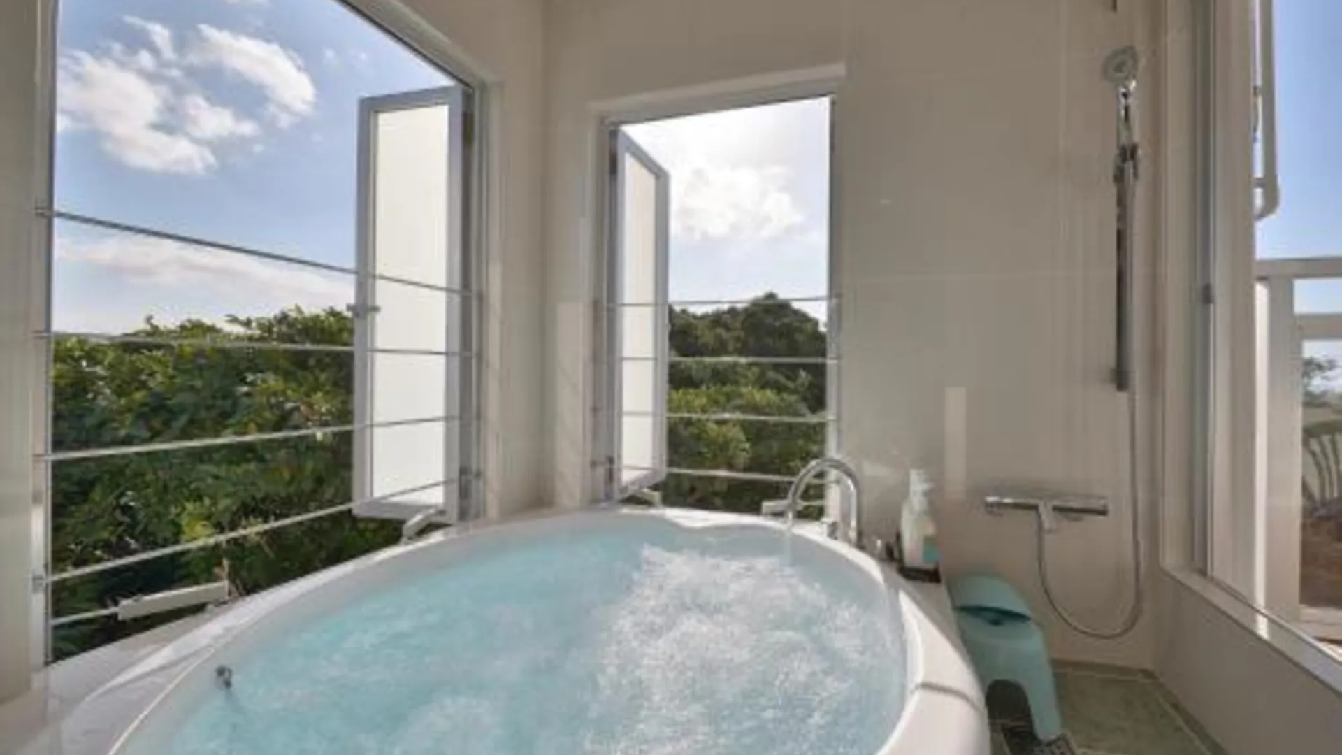 오키나와 본섬 호시 노 테라스 모토부 야마자토 4성급 호텔 로비