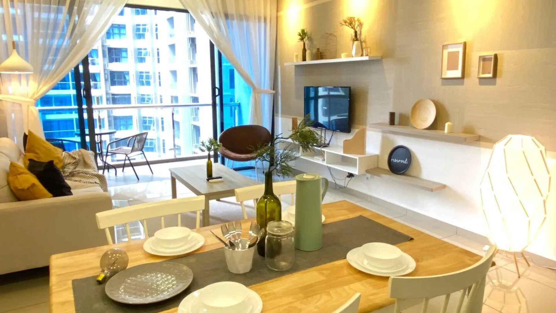 말라카 말라카 시내의 아파트먼트 (64m², 침실 1개, 프라이빗 욕실 1개) 3성급 싱글룸 객실