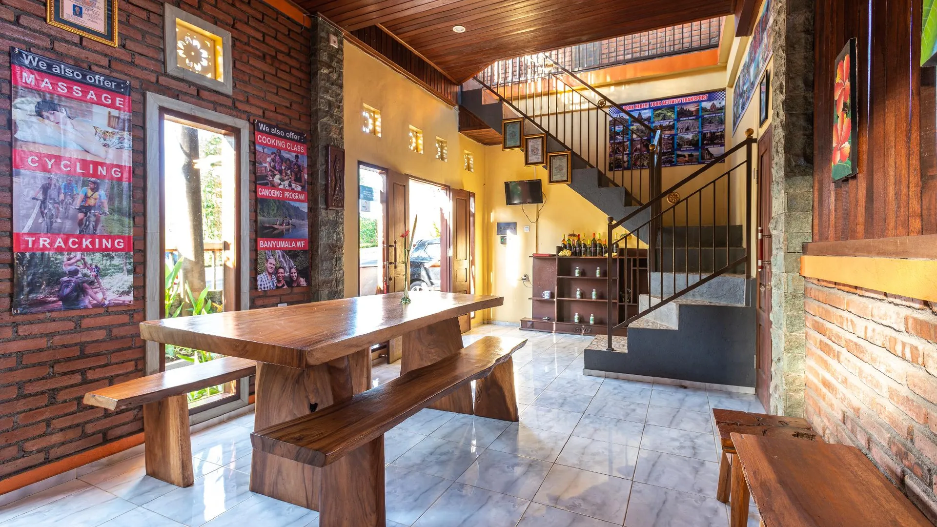 발리 가루다 빌라 앤 레스토랑 3성급 호텔 수영장