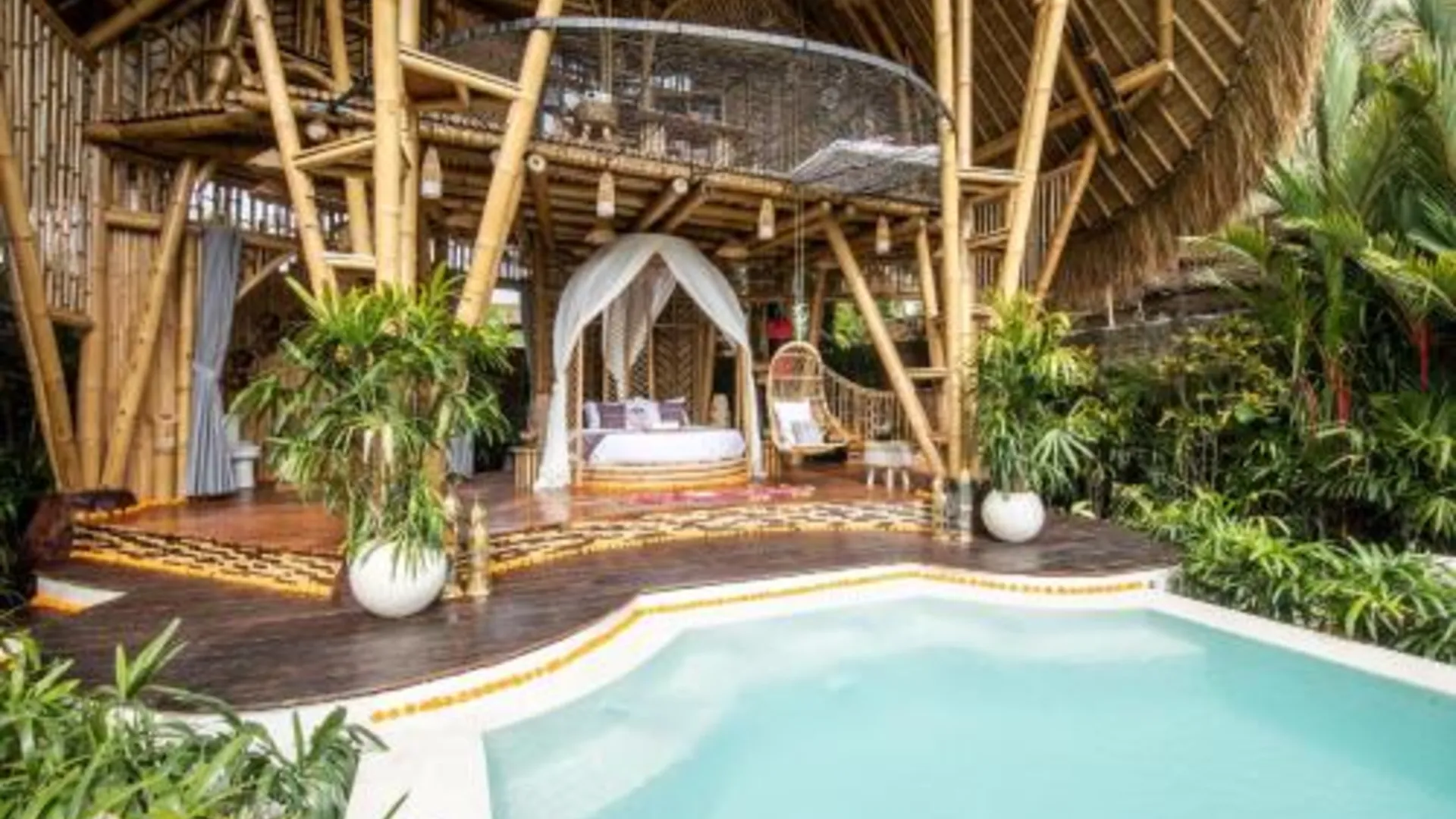 발리 Magic Hills Bali - Magical Eco-Luxury Lodge 4성급 호텔 수영장